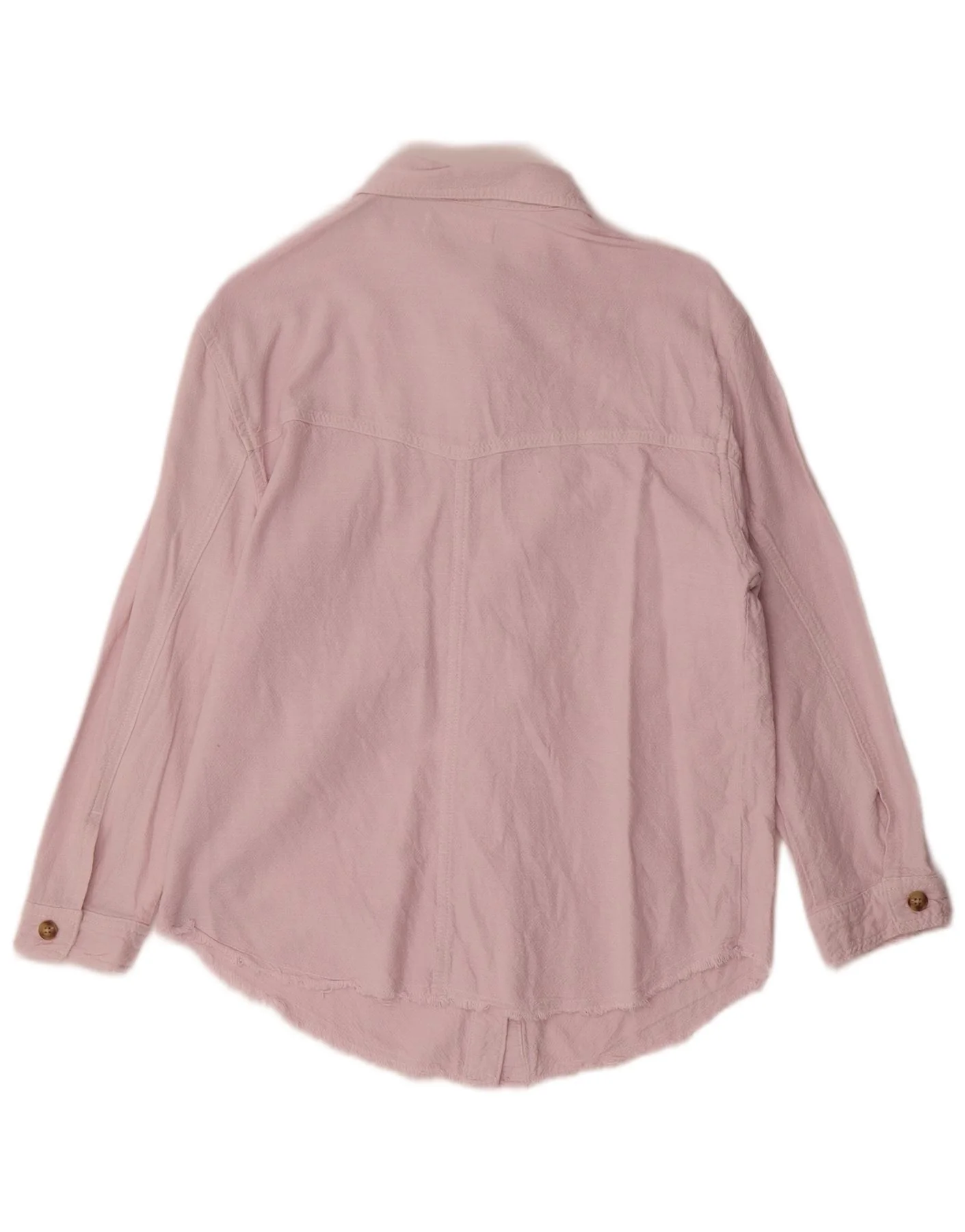 Zara Girls Shirt 13-14 Years Pink Cotton - Image 2