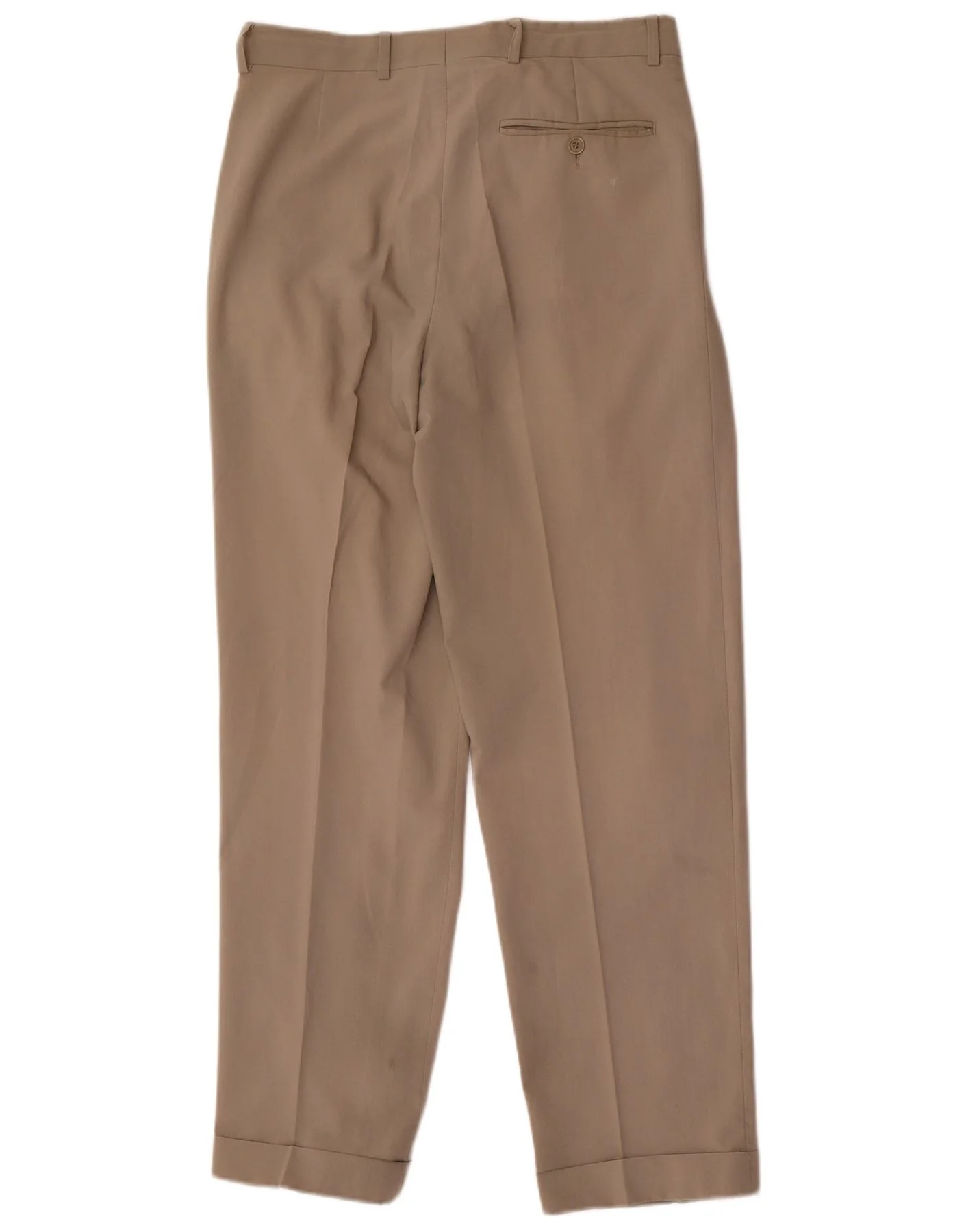 Zara Mens Pegged Suit Trousers EU 38 Small W30 L30 Grey Polyester - Image 2