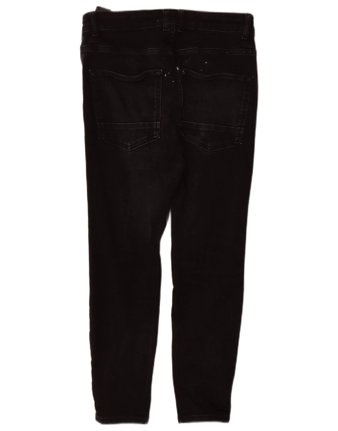 Zara Mens Skinny Jeans EU 42 Large W32 L27 Black Cotton - Image 2