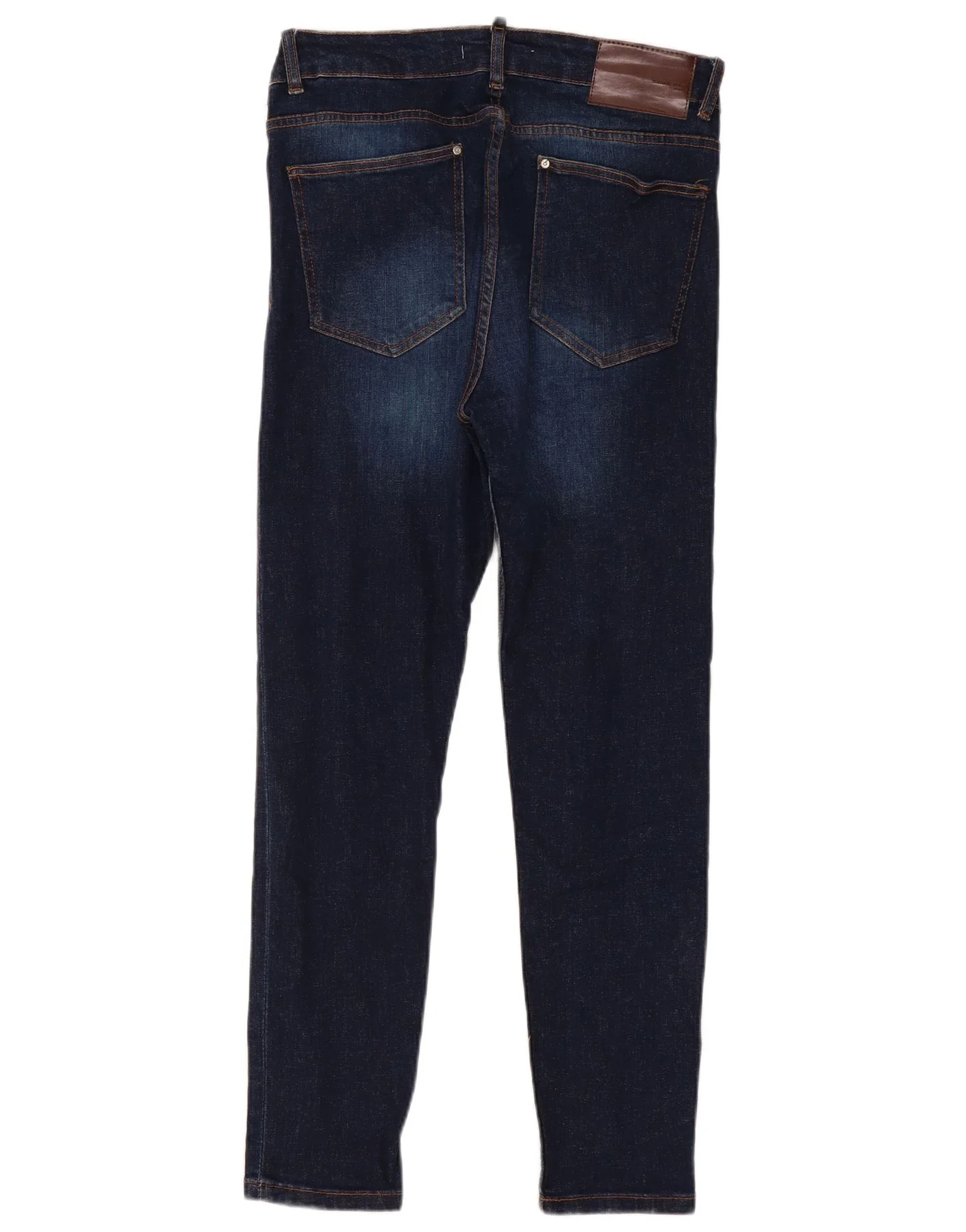 Zara Mens Skinny Jeans EU 44 Large W34 L29 Navy Blue - Image 2