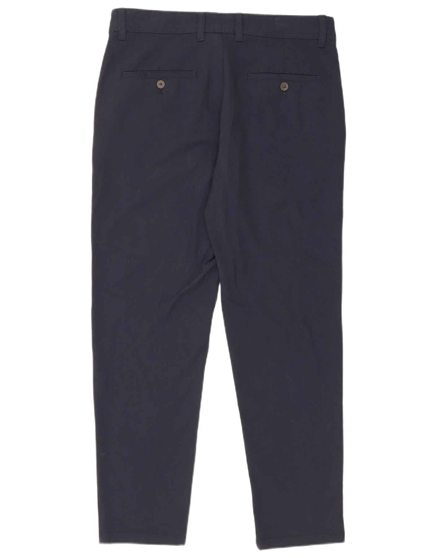 Zara Mens Slim Chino Trousers EU 40 Medium W31 L27 Navy Blue - Image 2