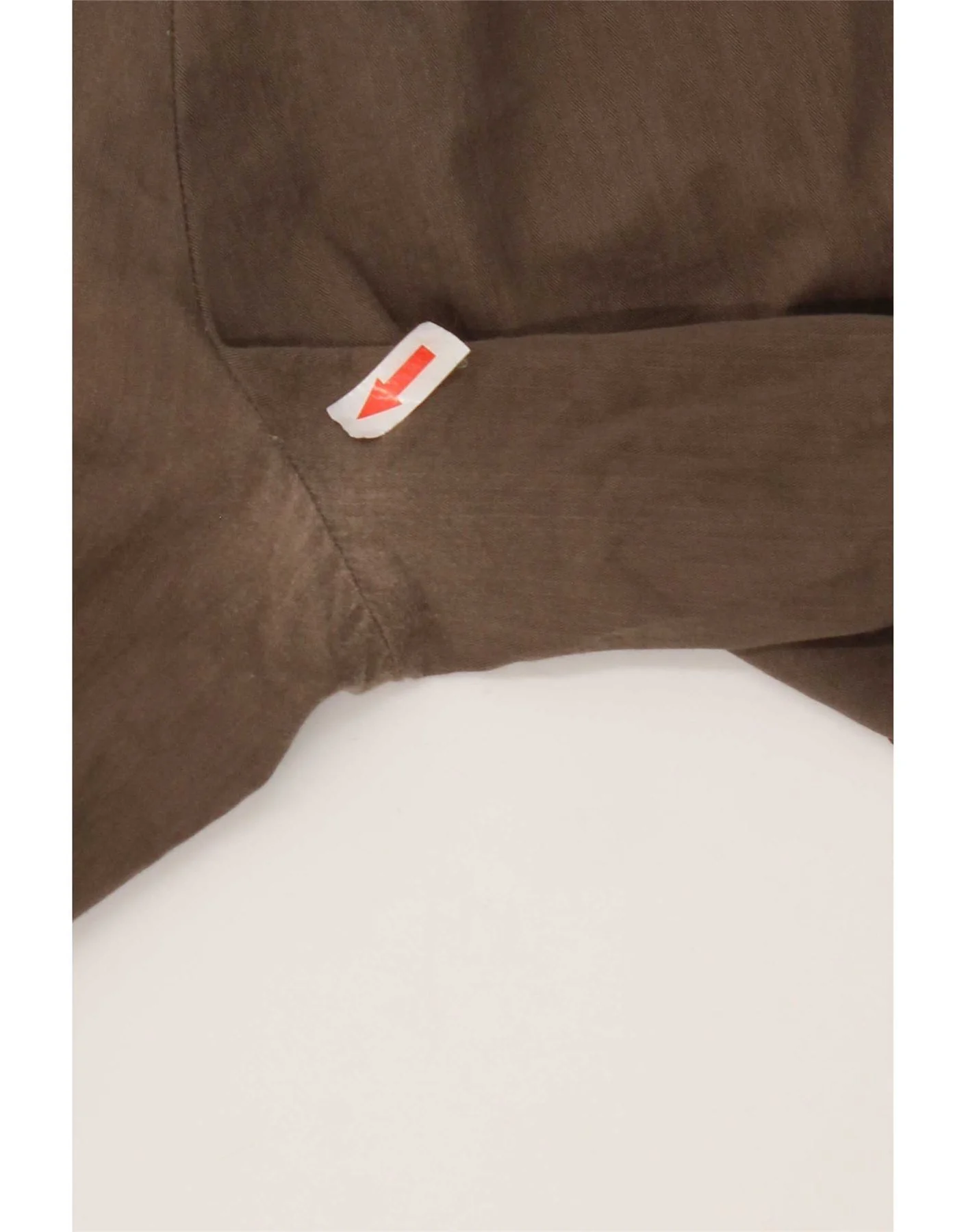 Zara Mens Slim Chino Trousers EU 48 XL W38 L33 Brown Cotton - Image 3