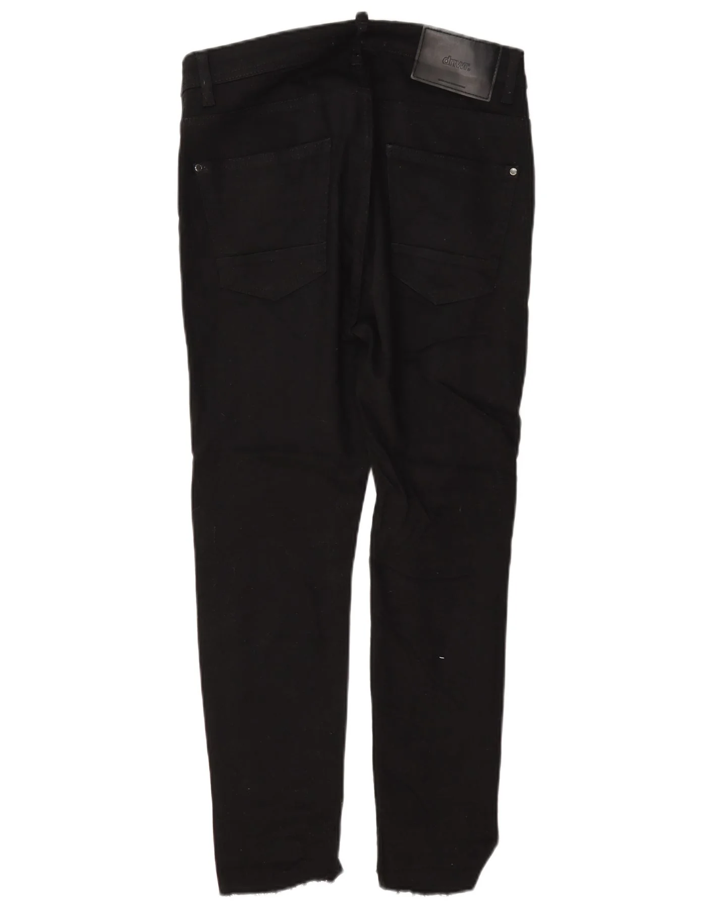 Zara Mens Slim Jeans EU 38 Small W30 L25 Black Cotton - Image 2