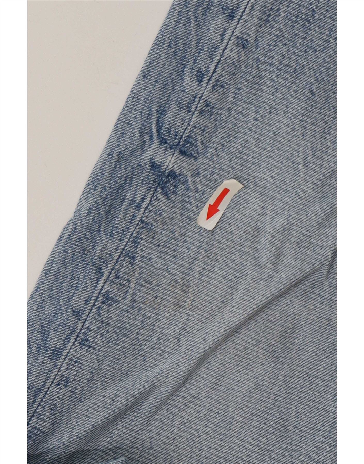 Zara Mens Straight Jeans EU 38 Small W30 L26 Blue Cotton - Image 4
