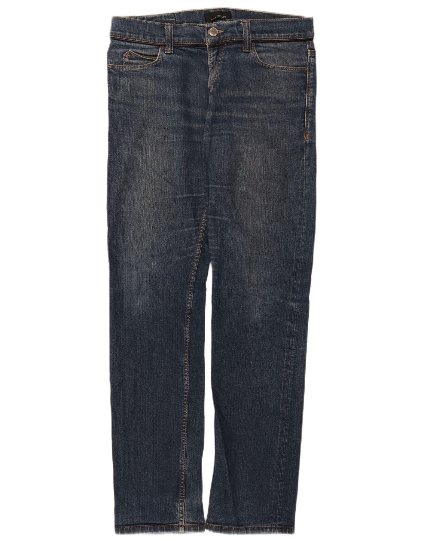 Zara Mens Straight Jeans EU 42 Large W32 L32 Blue