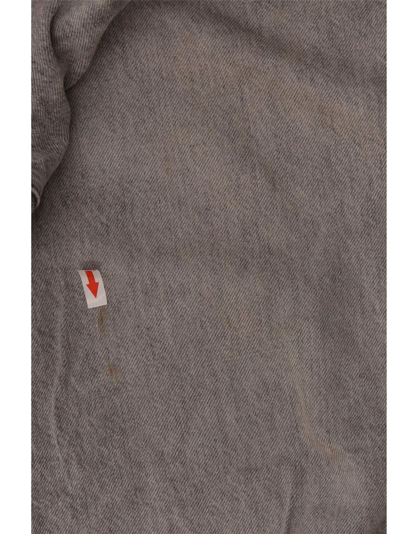 Zara Mens Straight Jeans EU 44 Large W34 L30 Grey Cotton - Image 3
