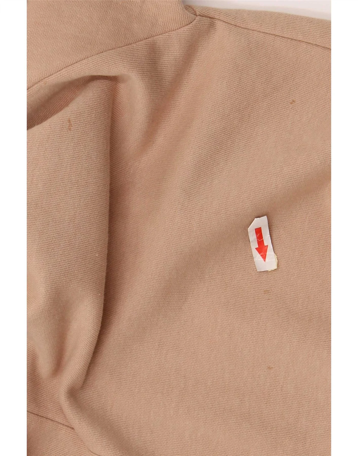 Zara Womens 1/2 Sleeve Shift Dress UK 8 Small Beige - Image 4