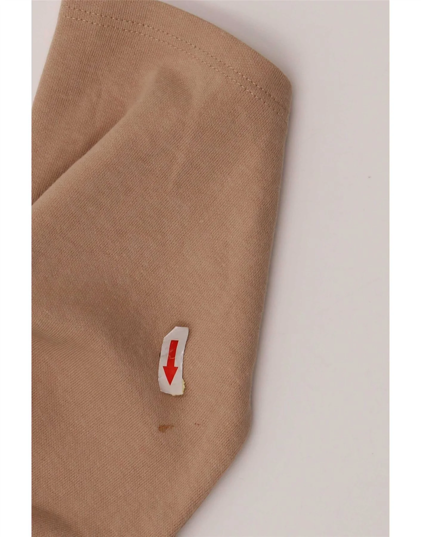 Zara Womens 1/2 Sleeve Shift Dress UK 8 Small Beige - Image 5