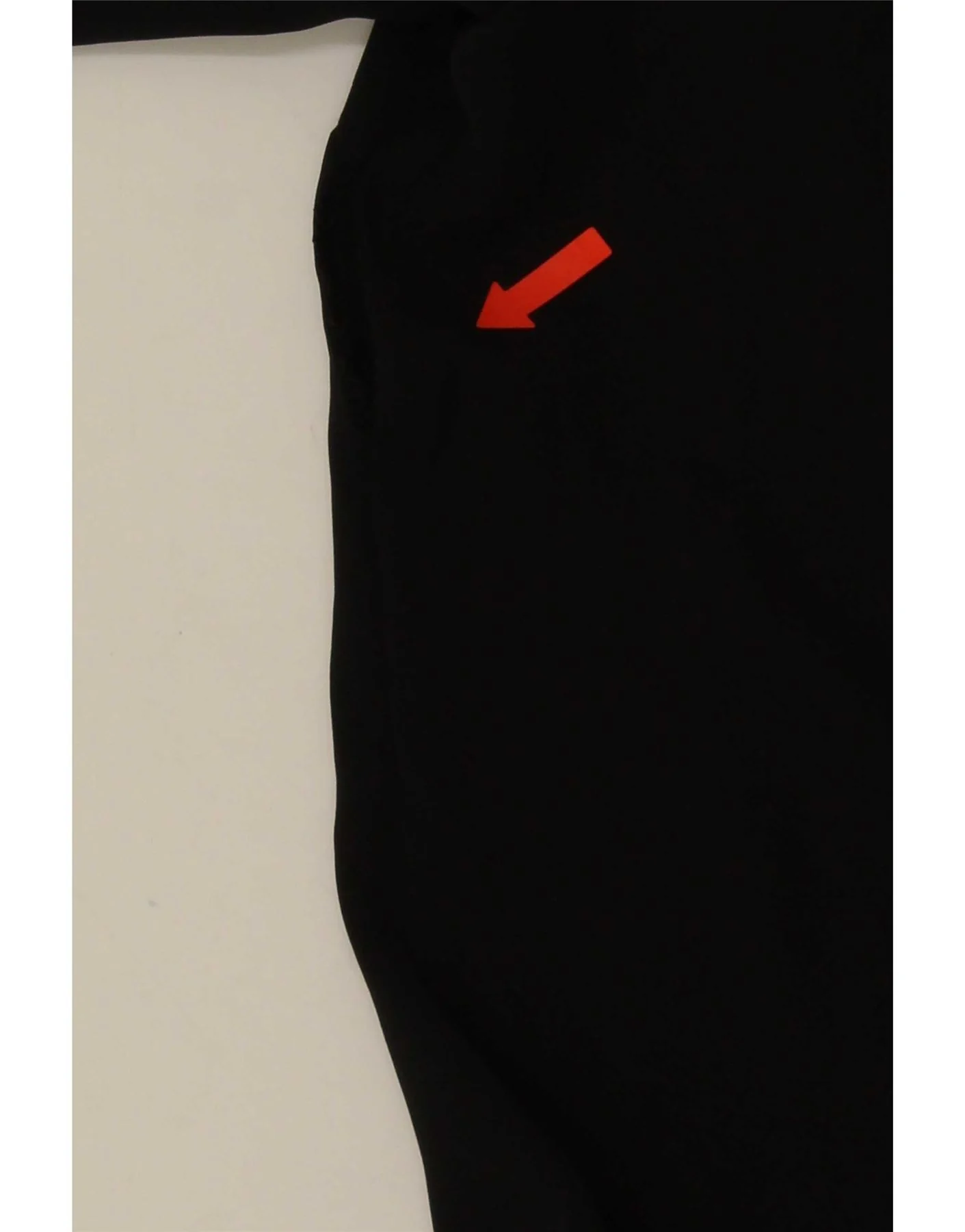 Zara Womens 3/4 Sleeve Shift Dress UK 18 XL Black - Image 3