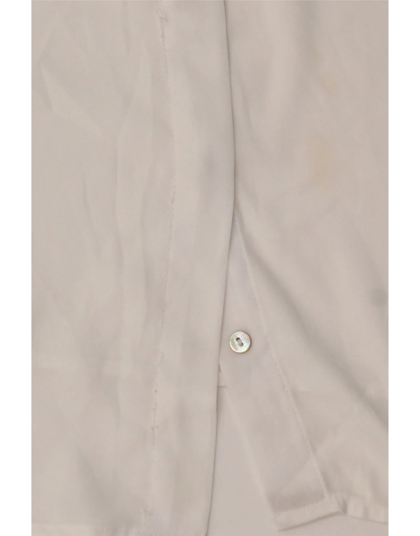 Zara Womens 3/4 Sleeve Shirt Blouse UK 14 Medium White Polyester - Image 3