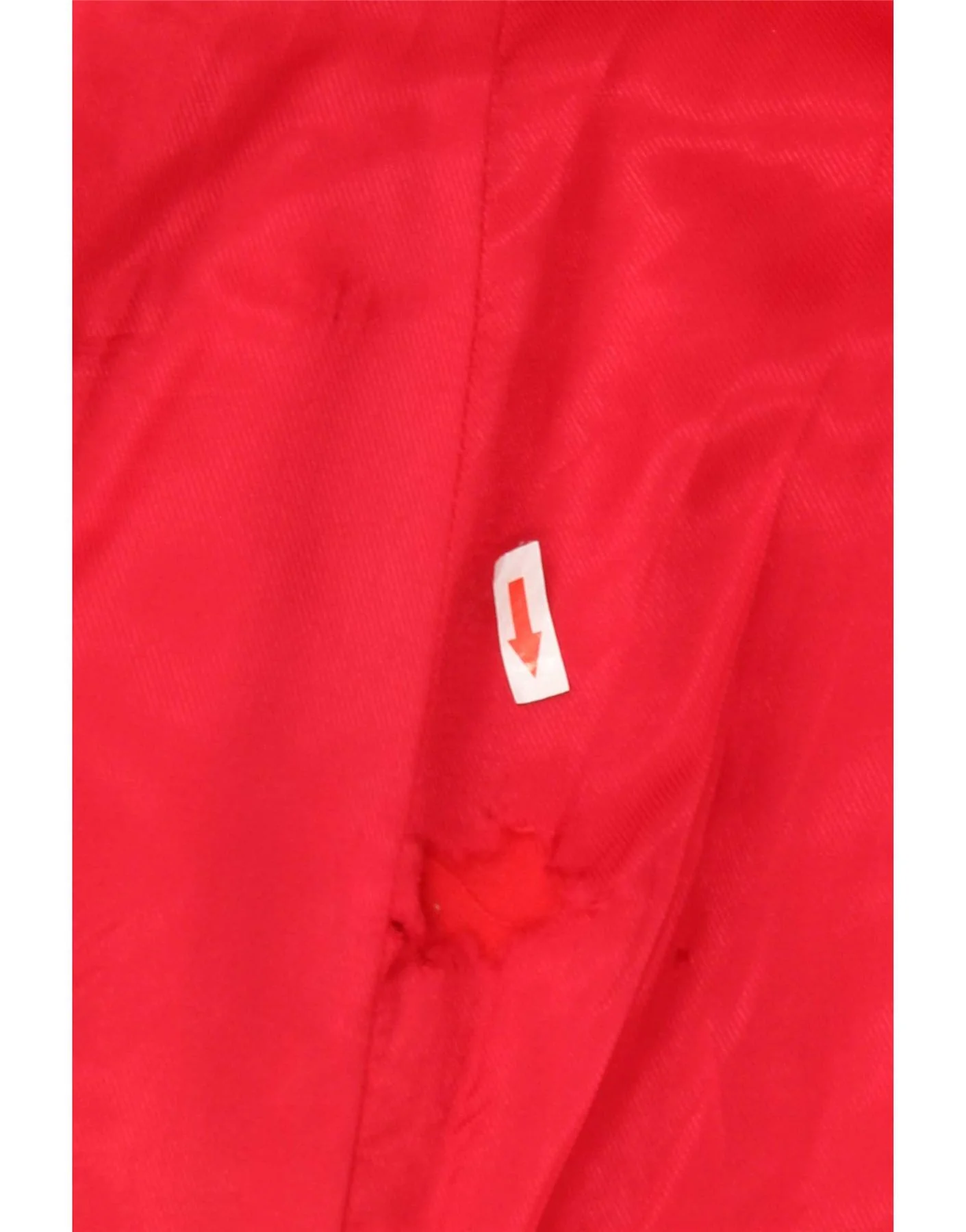 Zara Womens Blazer Jacket UK 14 Medium Red Polyester - Image 5