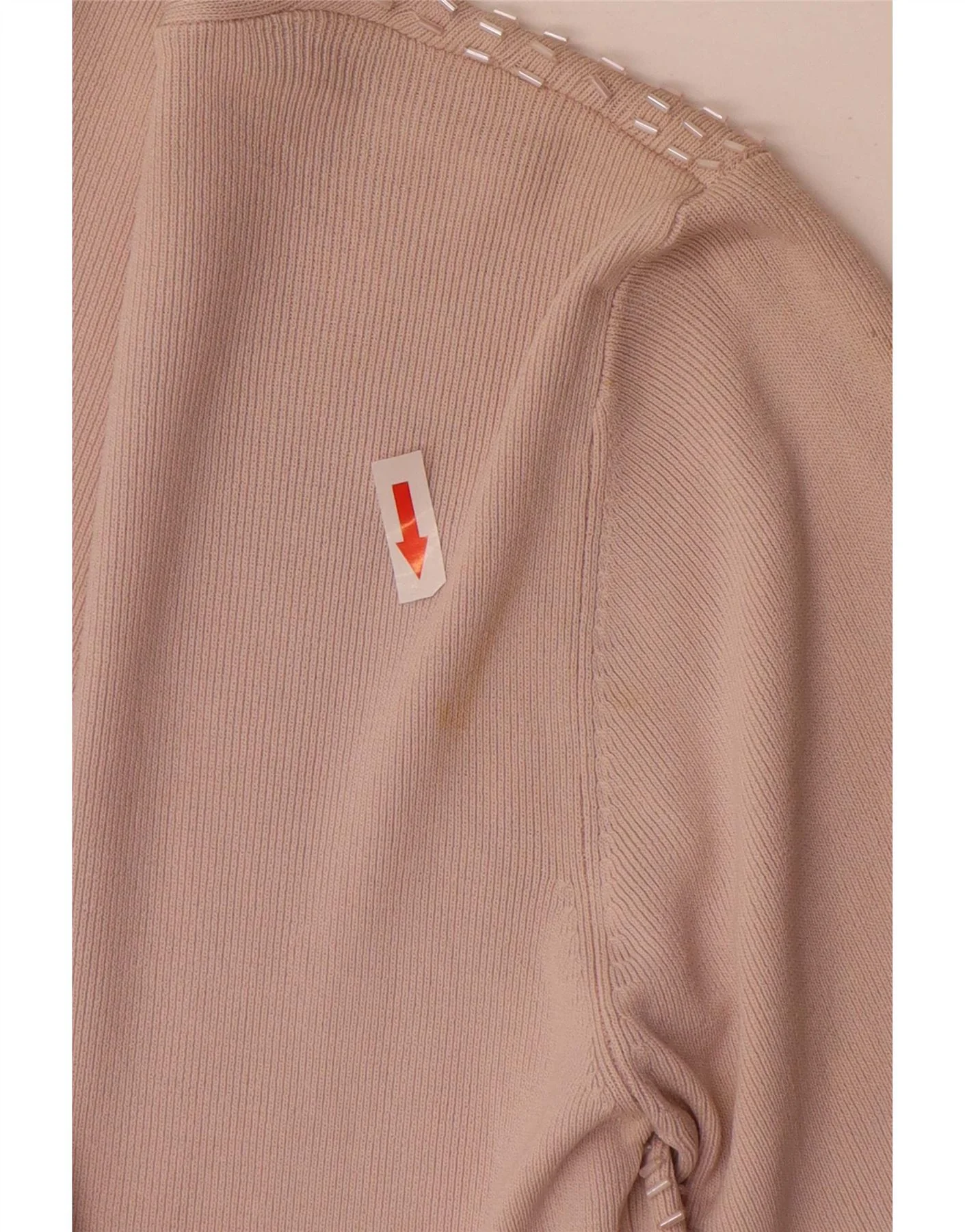Zara Womens Blouse Top UK 14 Large Pink Rayon - Image 3