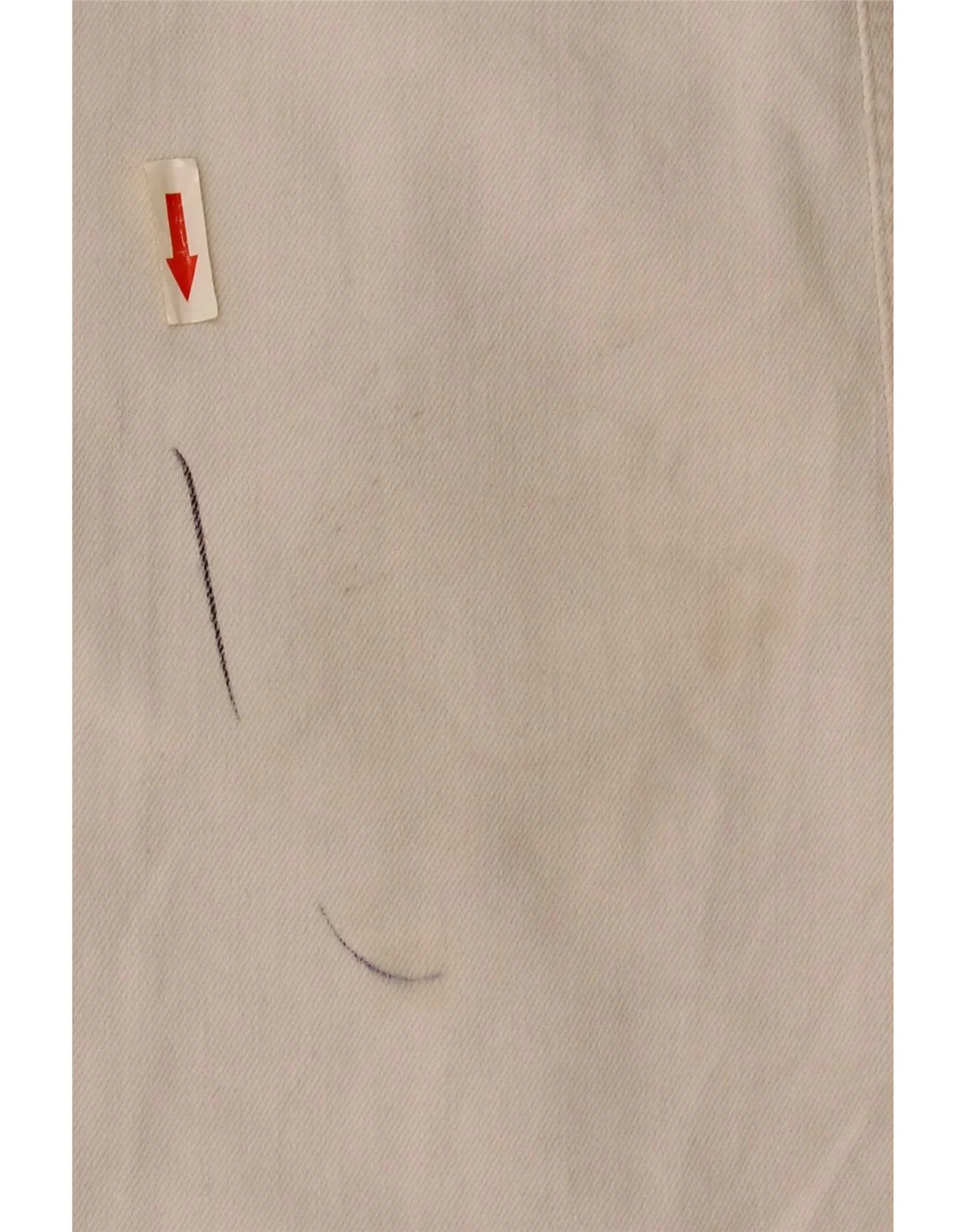 Zara Womens Bootcut Jeans EU 36 XS W26 L28 Off White - Image 4