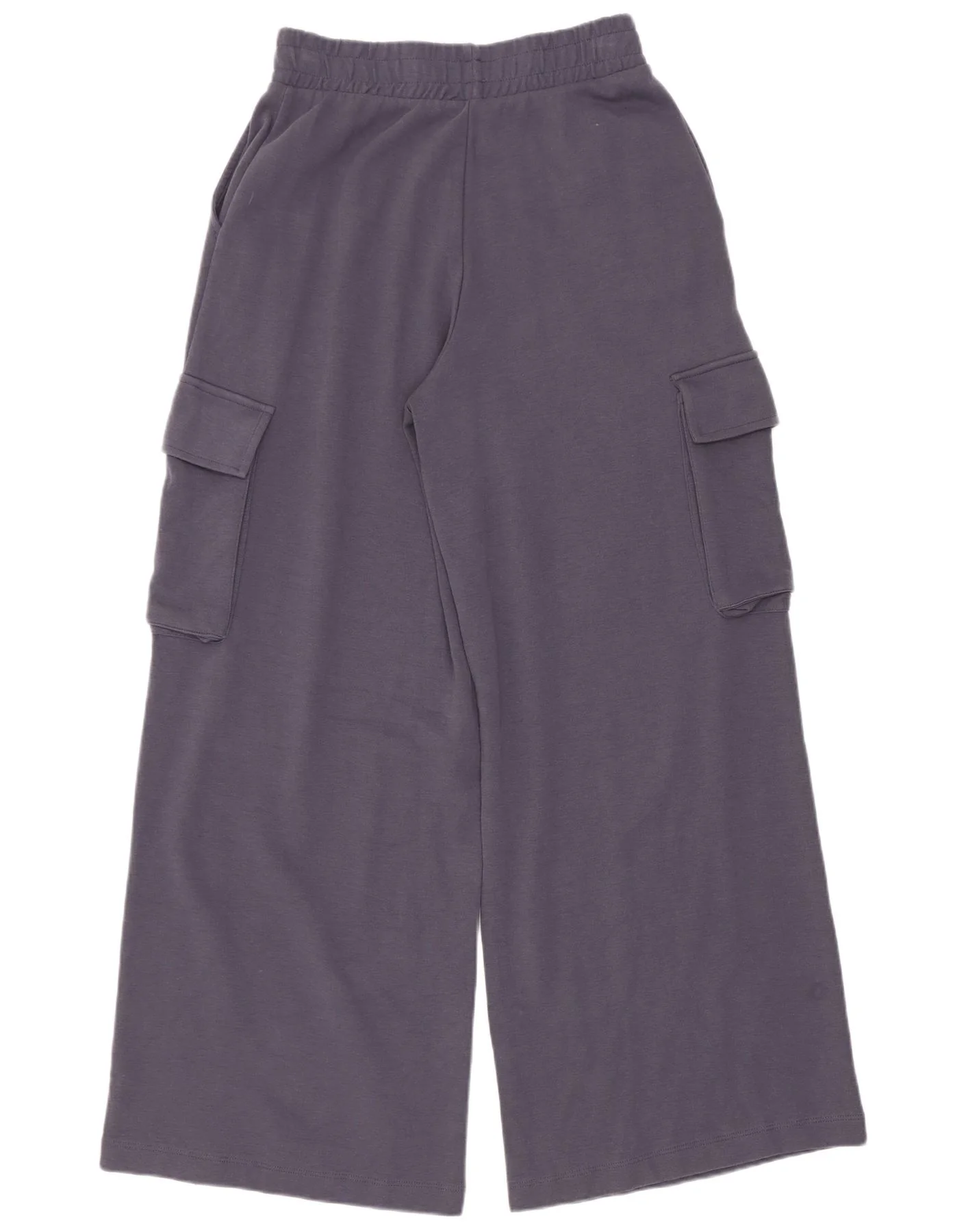 Zara Womens Cargo Tracksuit Trousers UK 8 Small Grey Cotton - Image 2