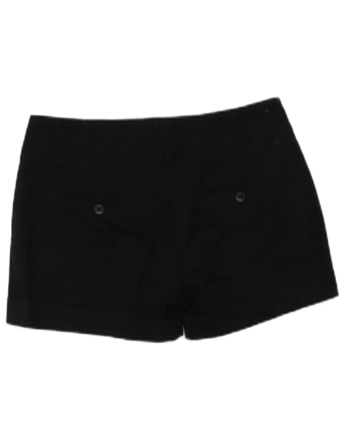 Zara Womens Chino Shorts Small W26 Black Cotton - Image 2