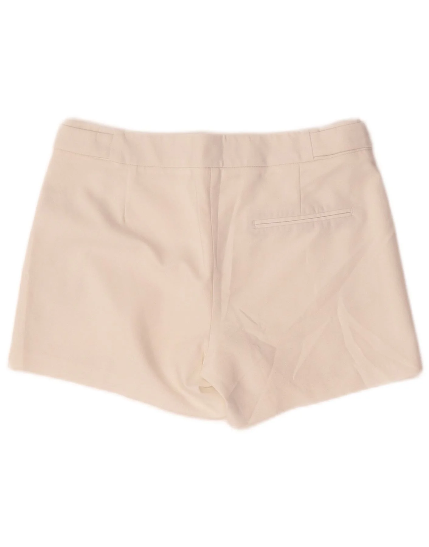 Zara Womens Chino Shorts XS W24 White Cotton - Image 2