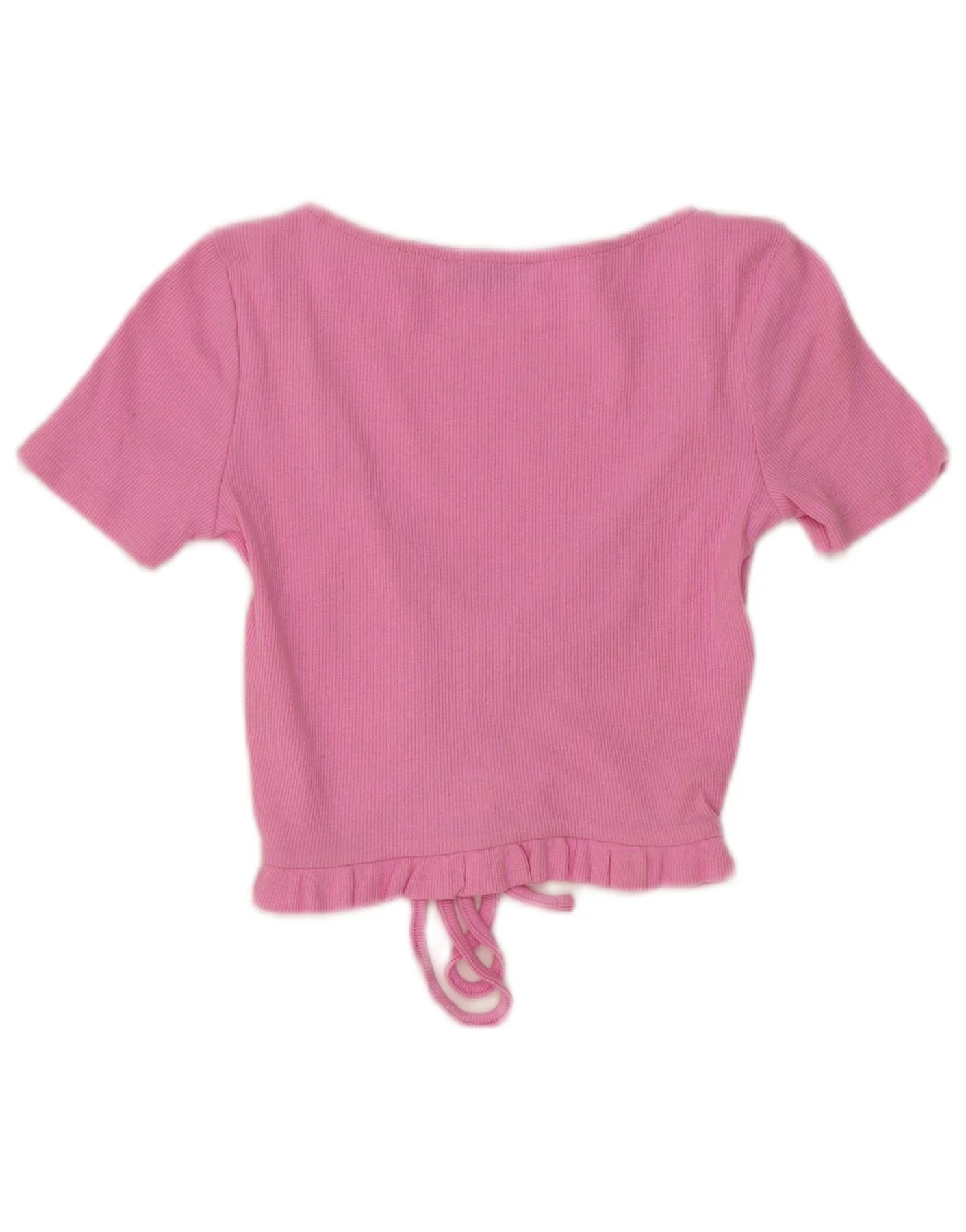 Zara Womens Crop Top UK 8 Small Pink - Image 2