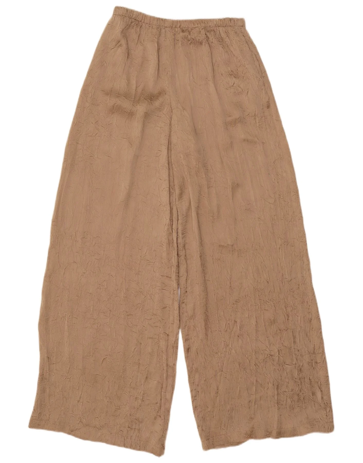 Zara Womens Cullotes Trousers XS W24 L31 Beige Polyester