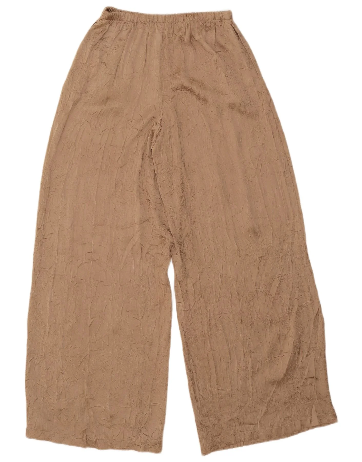 Zara Womens Cullotes Trousers XS W24 L31 Beige Polyester - Image 2