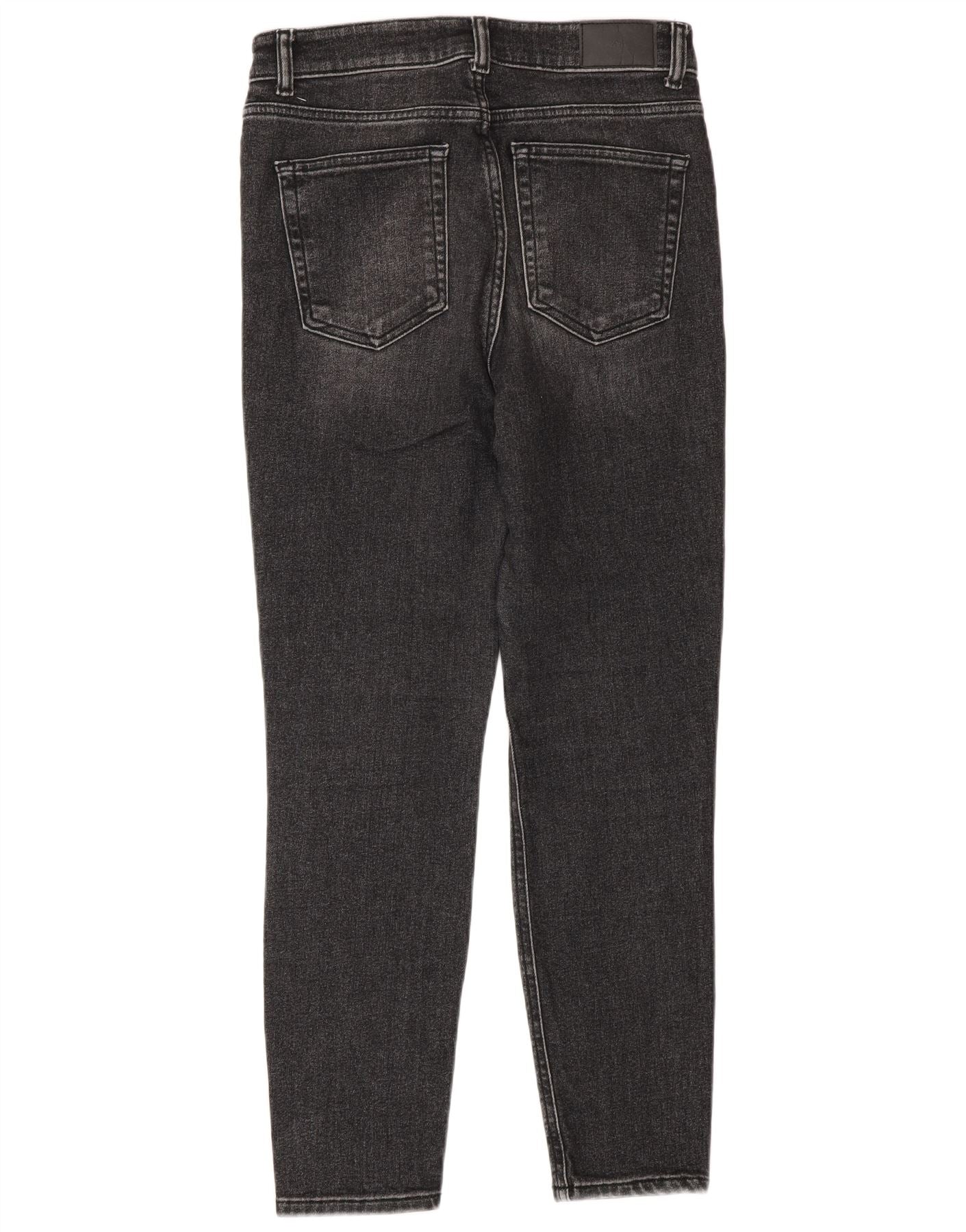 Zara Womens High Rise Skinny Jeans EU 40 Medium W30 L28 Grey - Image 2
