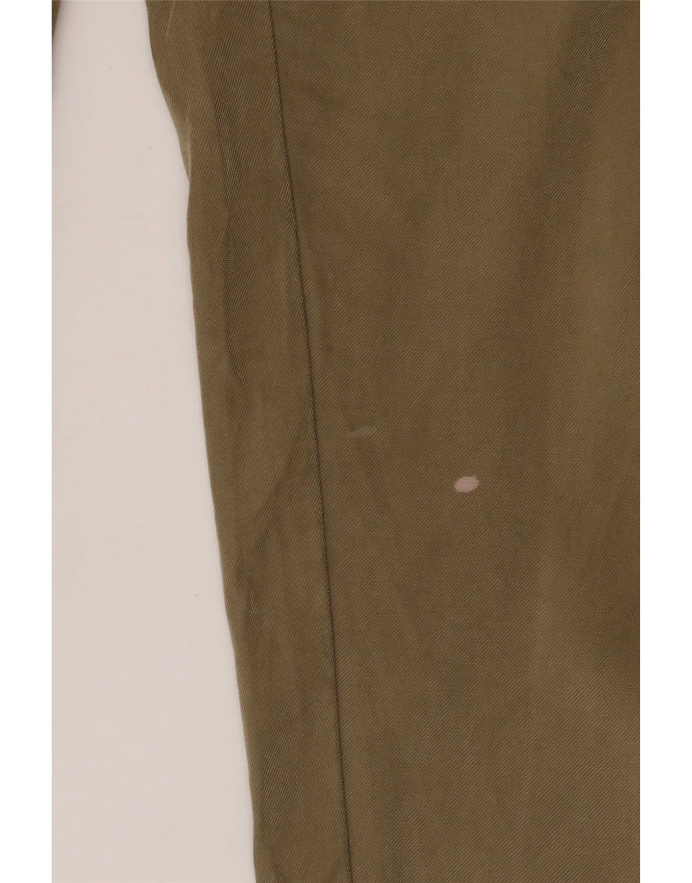 Zara Womens High Waist Casual Trousers Small W26 L28 Khaki - Image 3