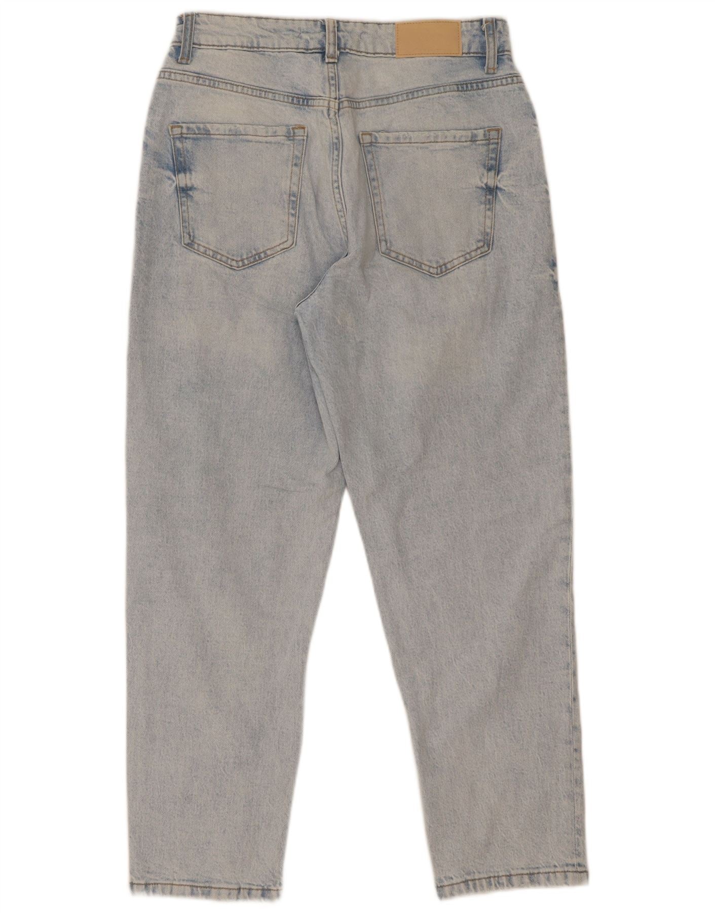 Zara Womens High Waist Jeans EU 38 Small W28 L27 Blue Cotton - Image 2