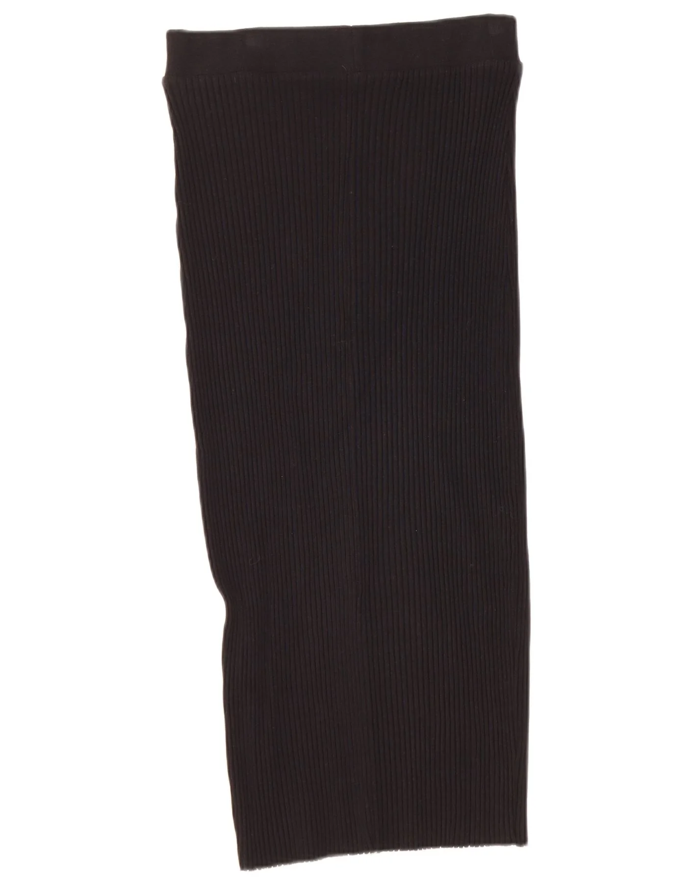 Zara Womens High Waist Midi Skirt Large W30 Black - Image 2
