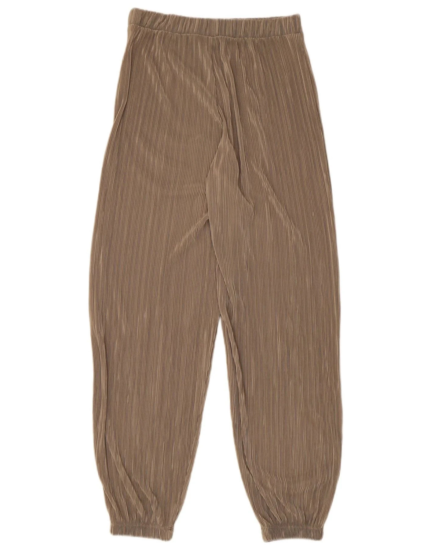 Zara Womens Joggers Casual Trousers Small W26 L27 Khaki - Image 2