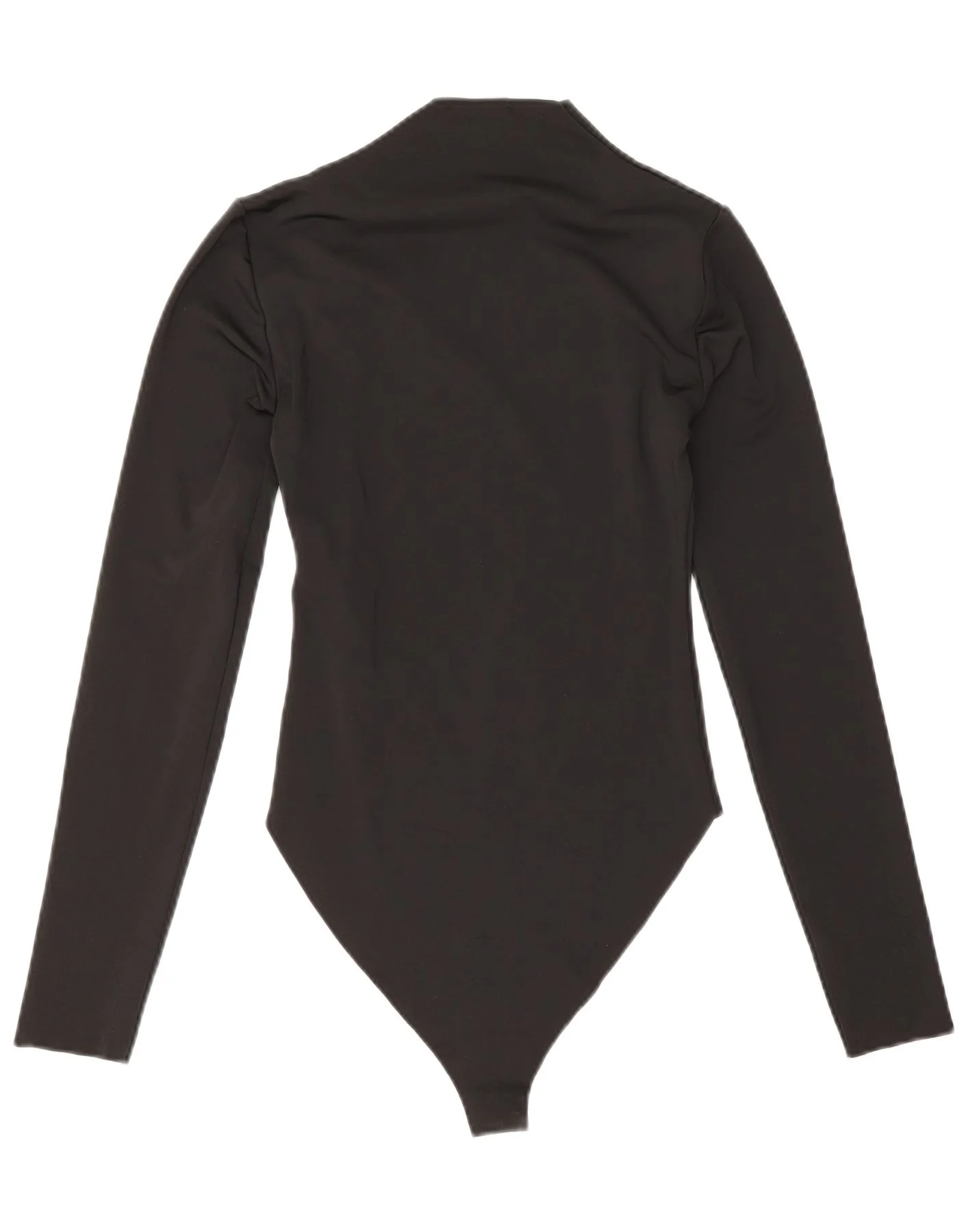 Zara Womens Long Sleeve Bodysuit UK 8 Small Black Polyester - Image 2