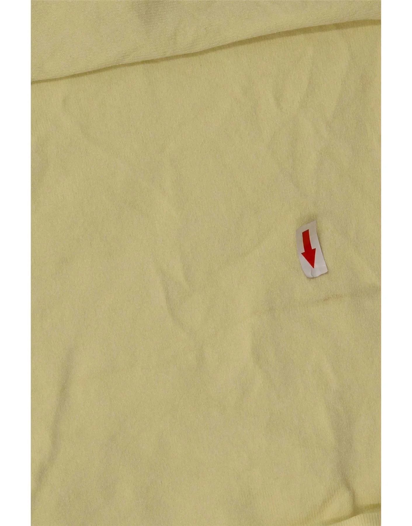 Zara Womens Off Shoulder Top UK 16 Large Yellow Viscose - Image 3