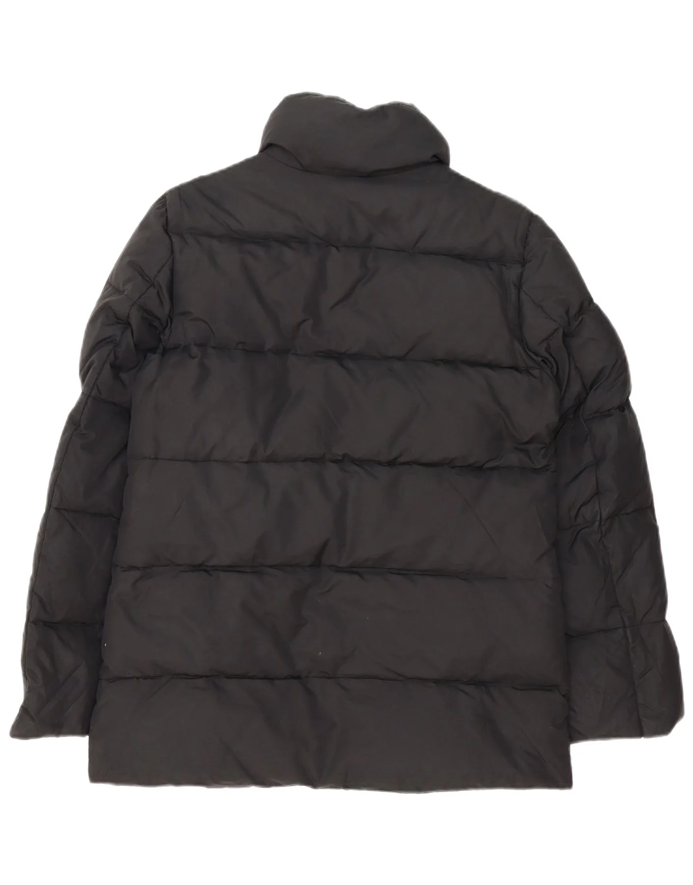 Zara Womens Padded Jacket UK 14 Medium Black Polyamide - Image 2