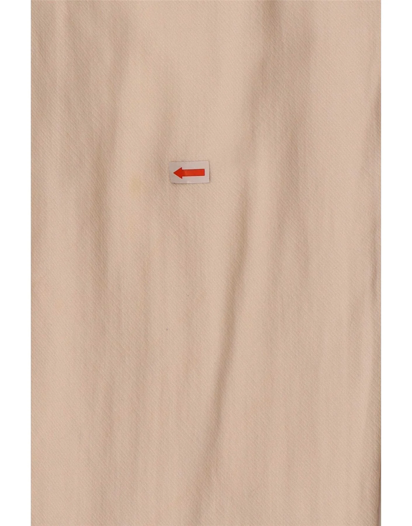 Zara Womens Pegged Cropped Trousers Small W26 L23 Beige - Image 3