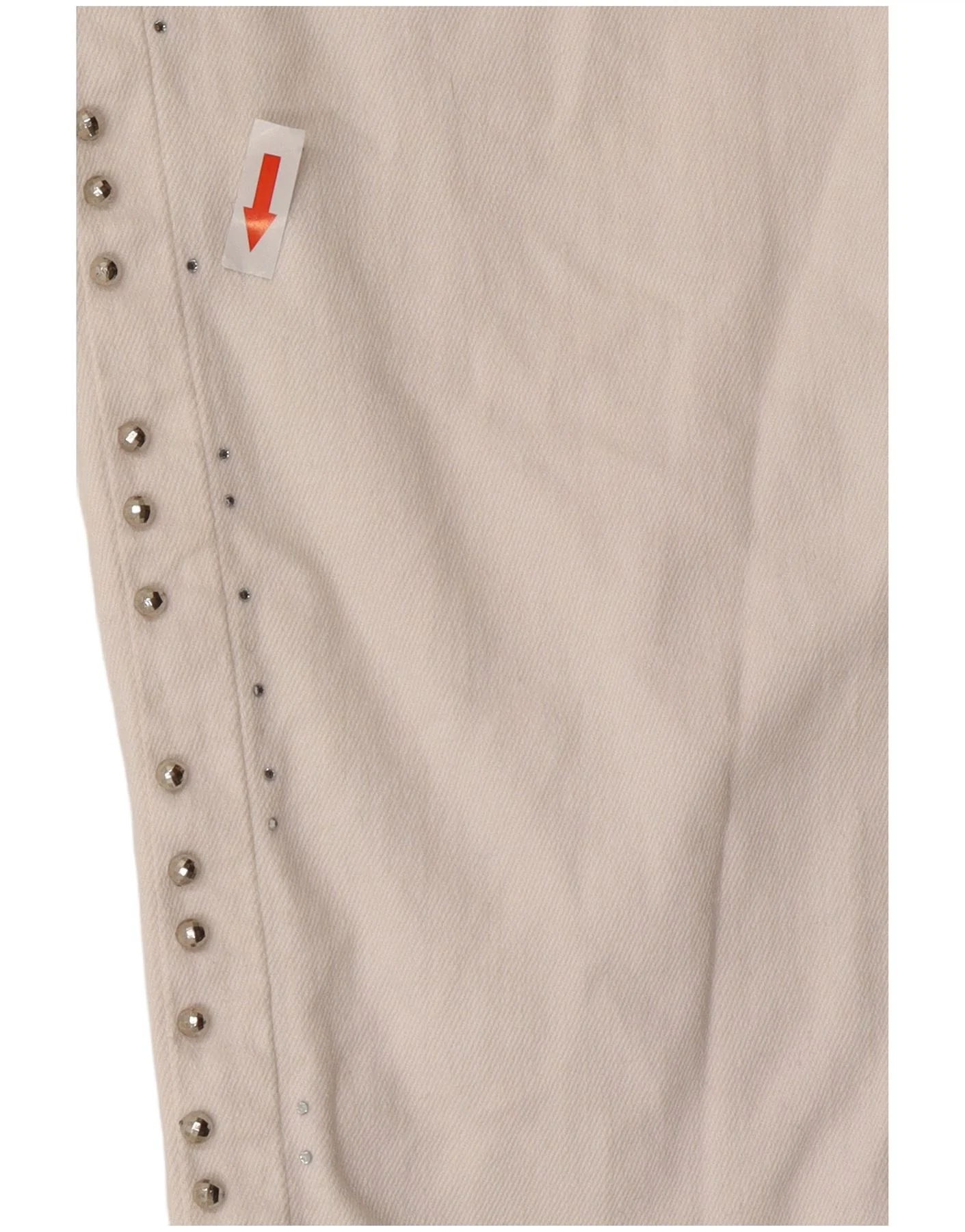Zara Womens Skinny Jeans EU 38 Small W28 L27 White Cotton - Image 4
