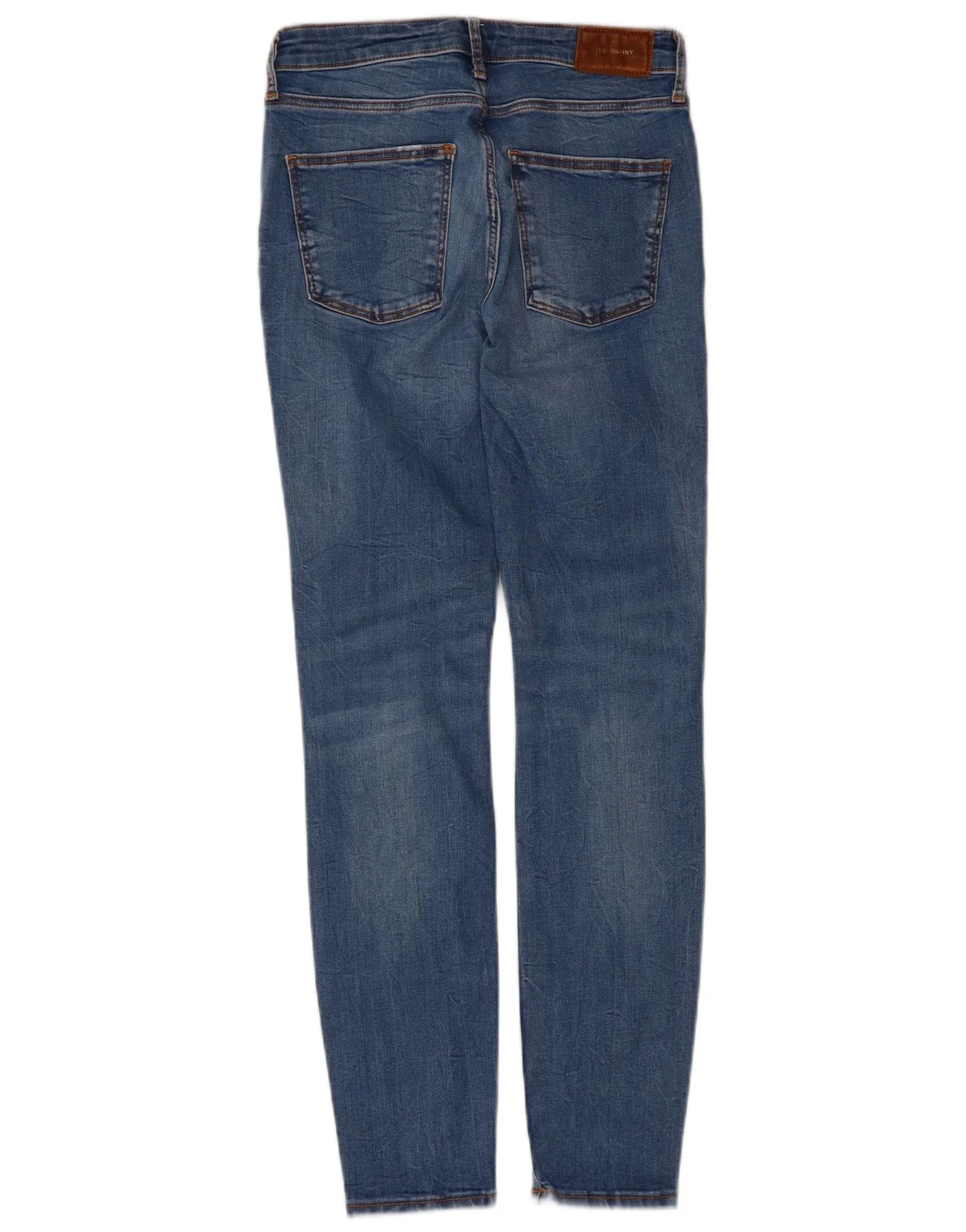 Zara Womens Skinny Jeans EU 38 Small W28 L28 Blue Cotton - Image 2