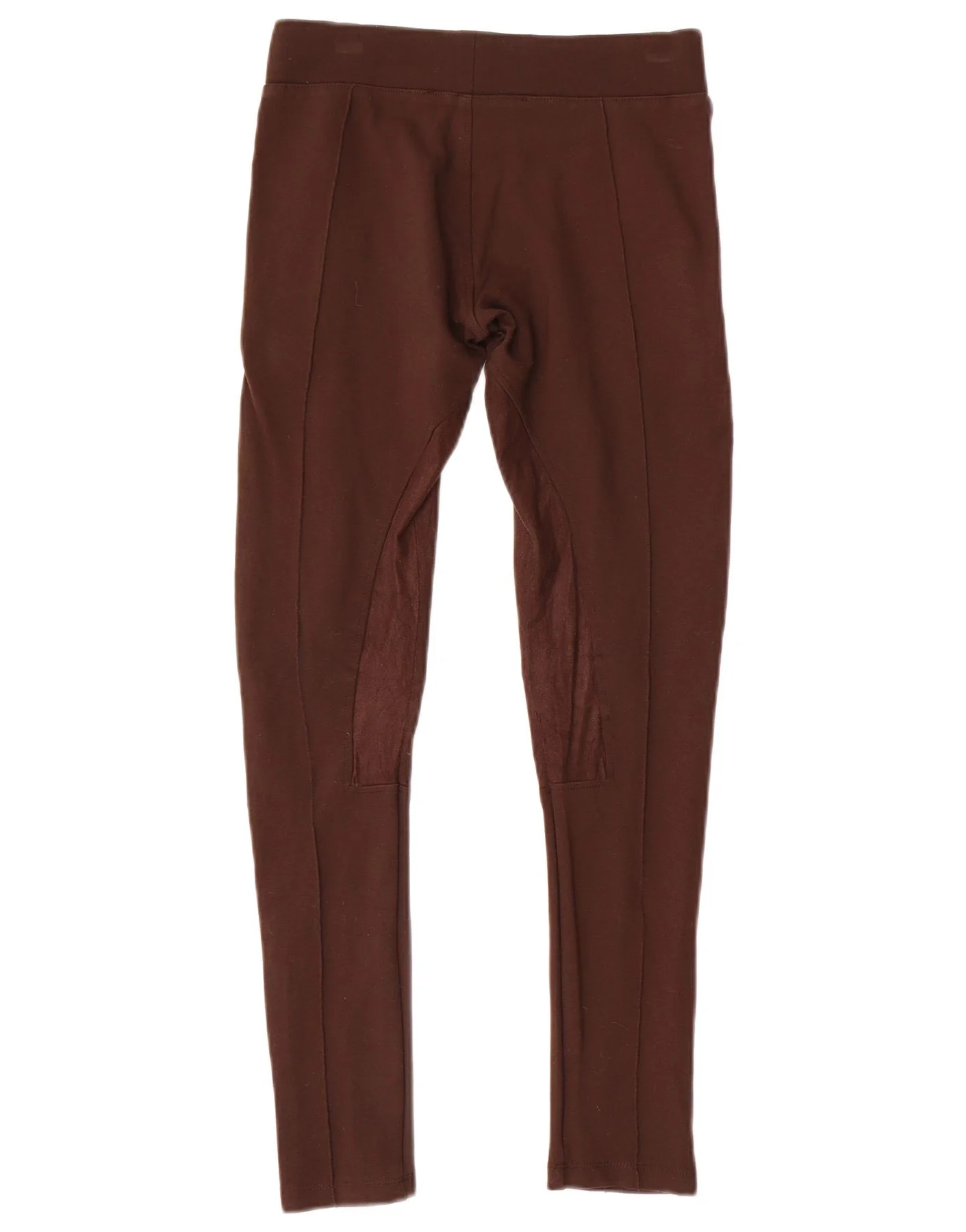 Zara Womens Skinny Riding Casual Trousers UK 6 XS Brown - Image 2