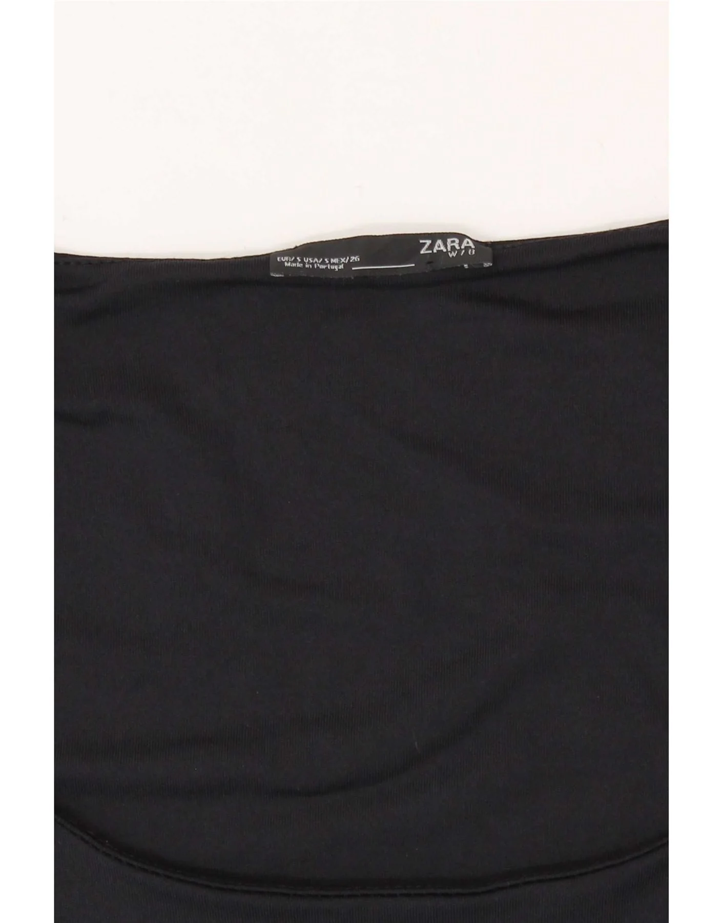 Zara Womens Sleeveless Vest Top UK 8 Small Navy Blue - Image 3