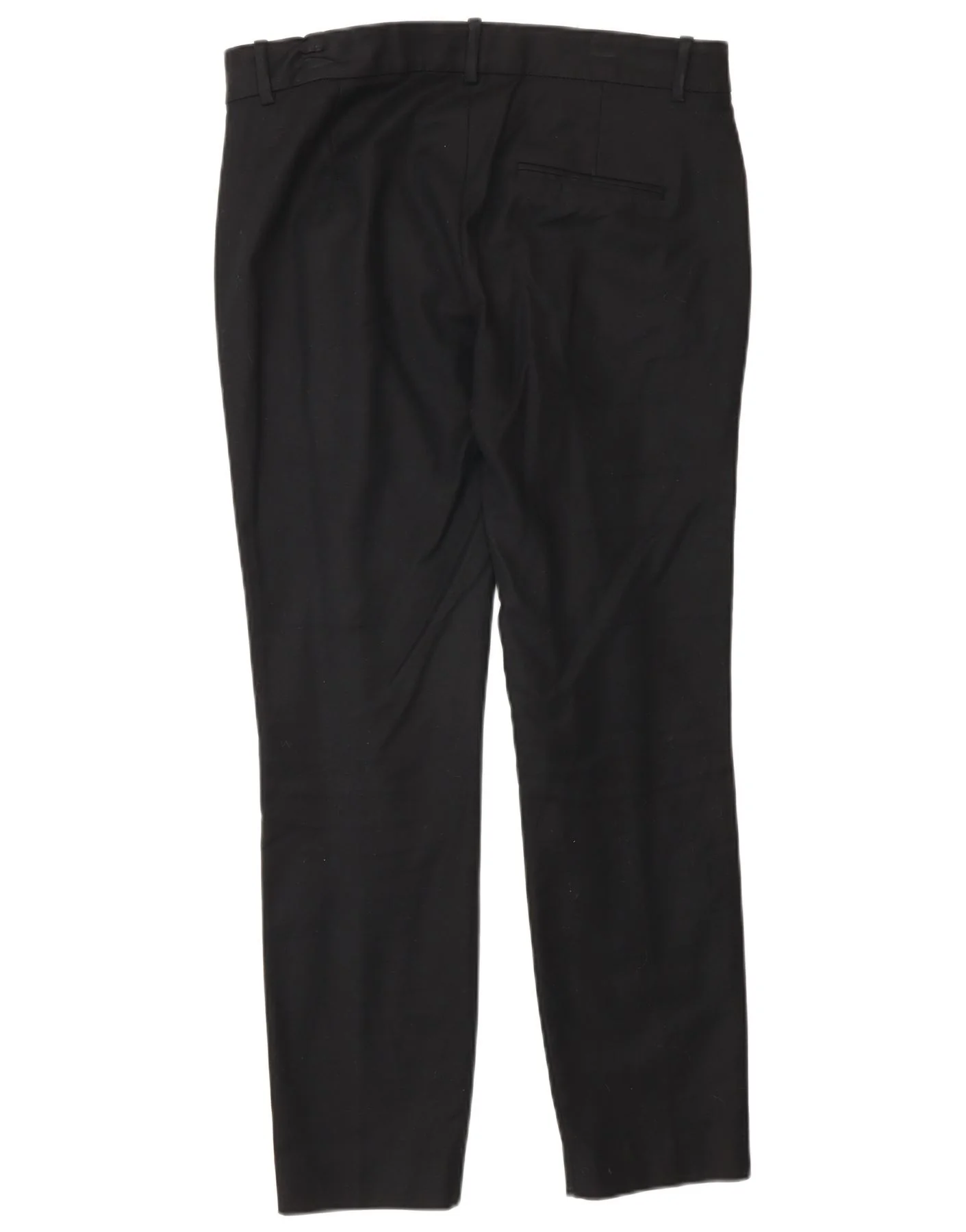 Zara Womens Slim Casual Trousers EU 38 Small W28 L28 Black - Image 2