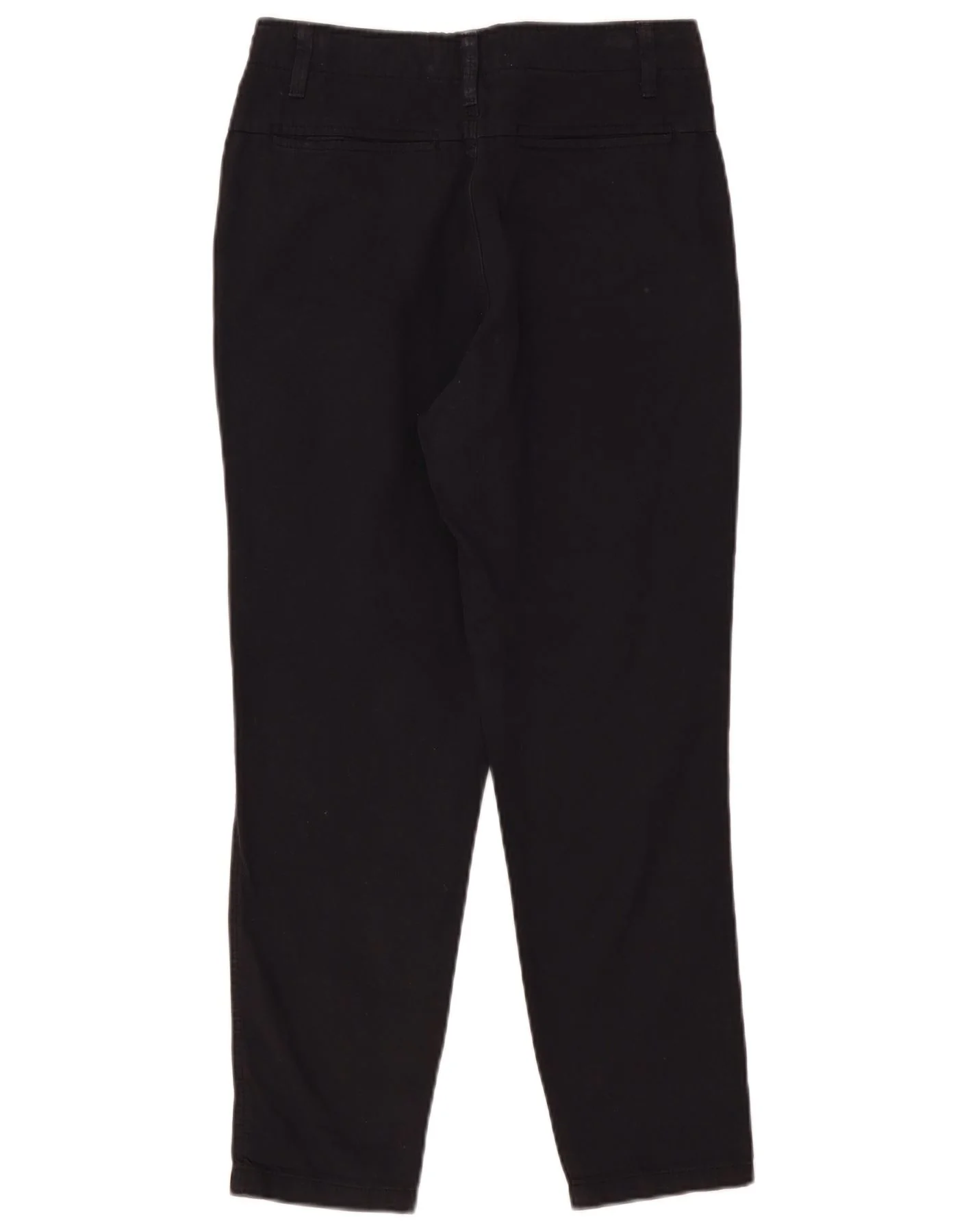 Zara Womens Slim Chino Trousers EU 36 Small W26 L27 Navy Blue Cotton - Image 2