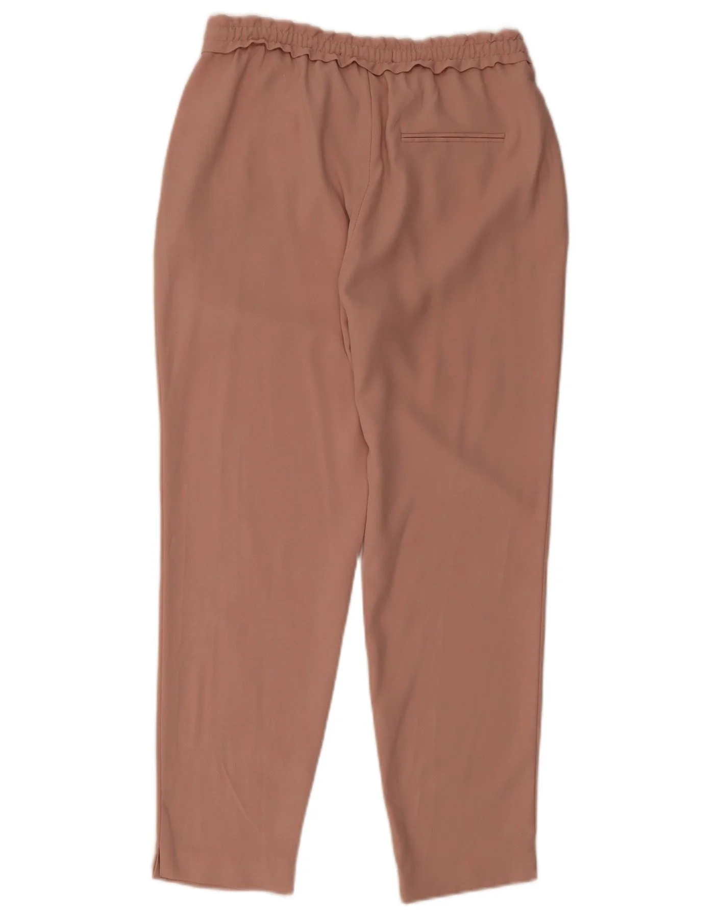 Zara Womens Slim Chino Trousers Medium W28 L28 Pink - Image 2
