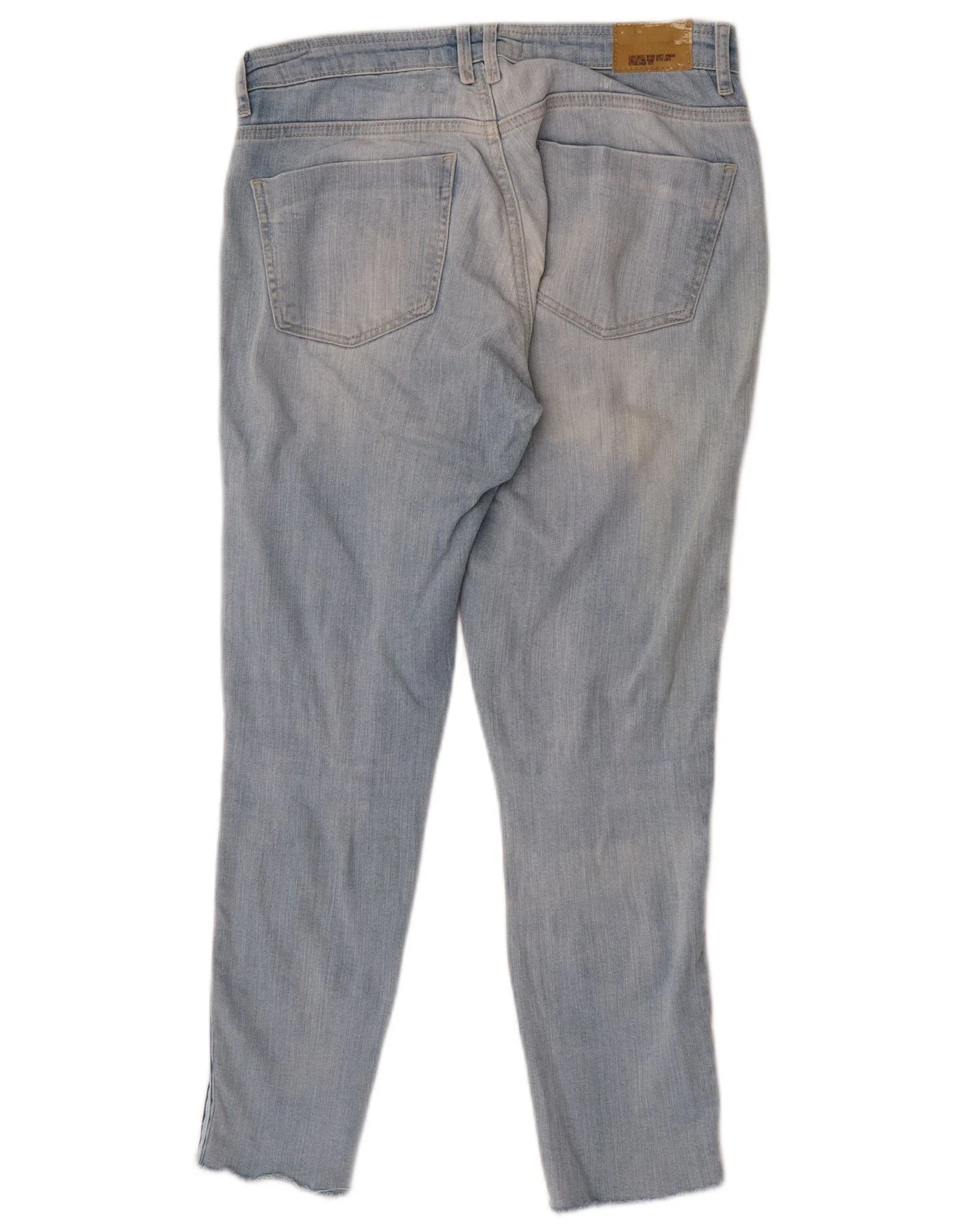 Zara Womens Slim Jeans EU 38 Small W28 L27 Blue Colourblock - Image 2
