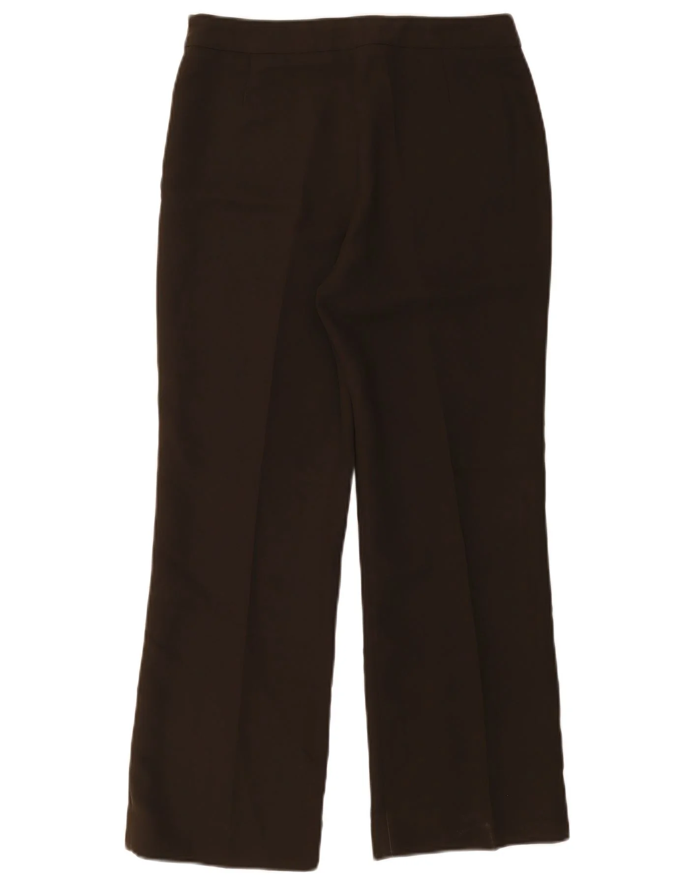 Zara Womens Straight Casual Trousers EU 40 Medium W30 L28 Brown Polyester - Image 2