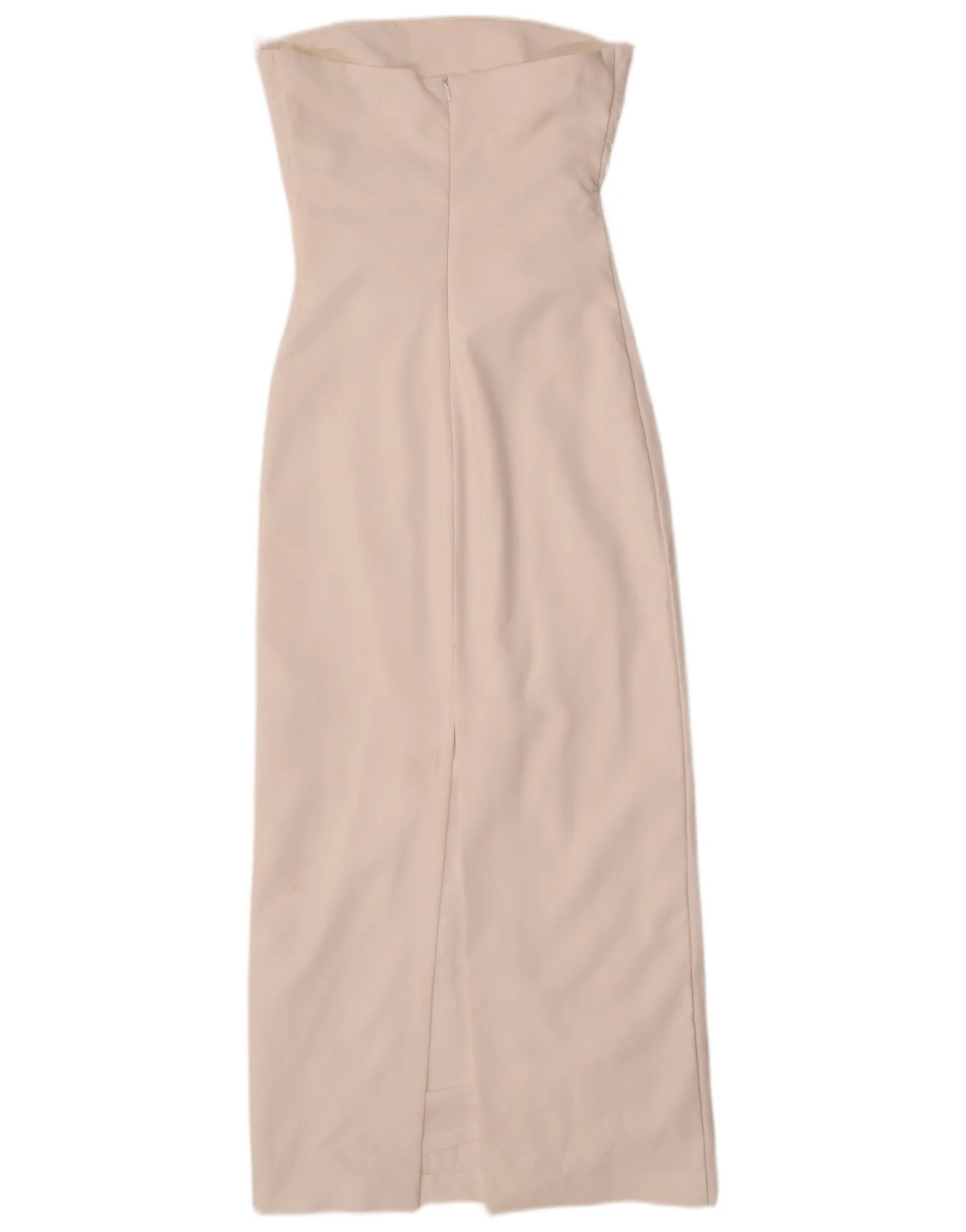 Zara Womens Strapless Dress UK 8 Small White Polyester - Image 2