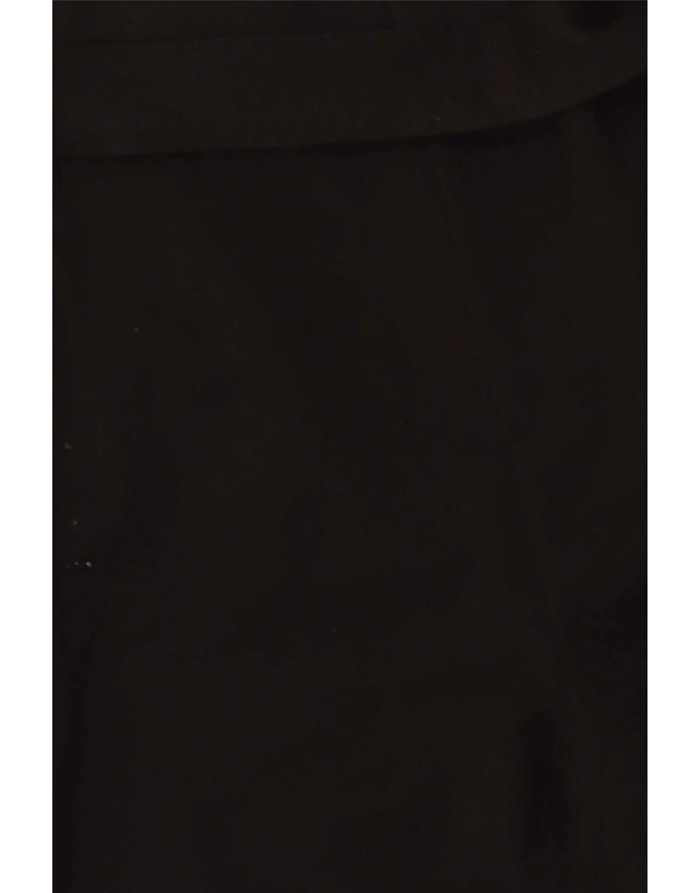 Zara Womens Tapered Cropped Trousers Medium W28 L25 Black - Image 3