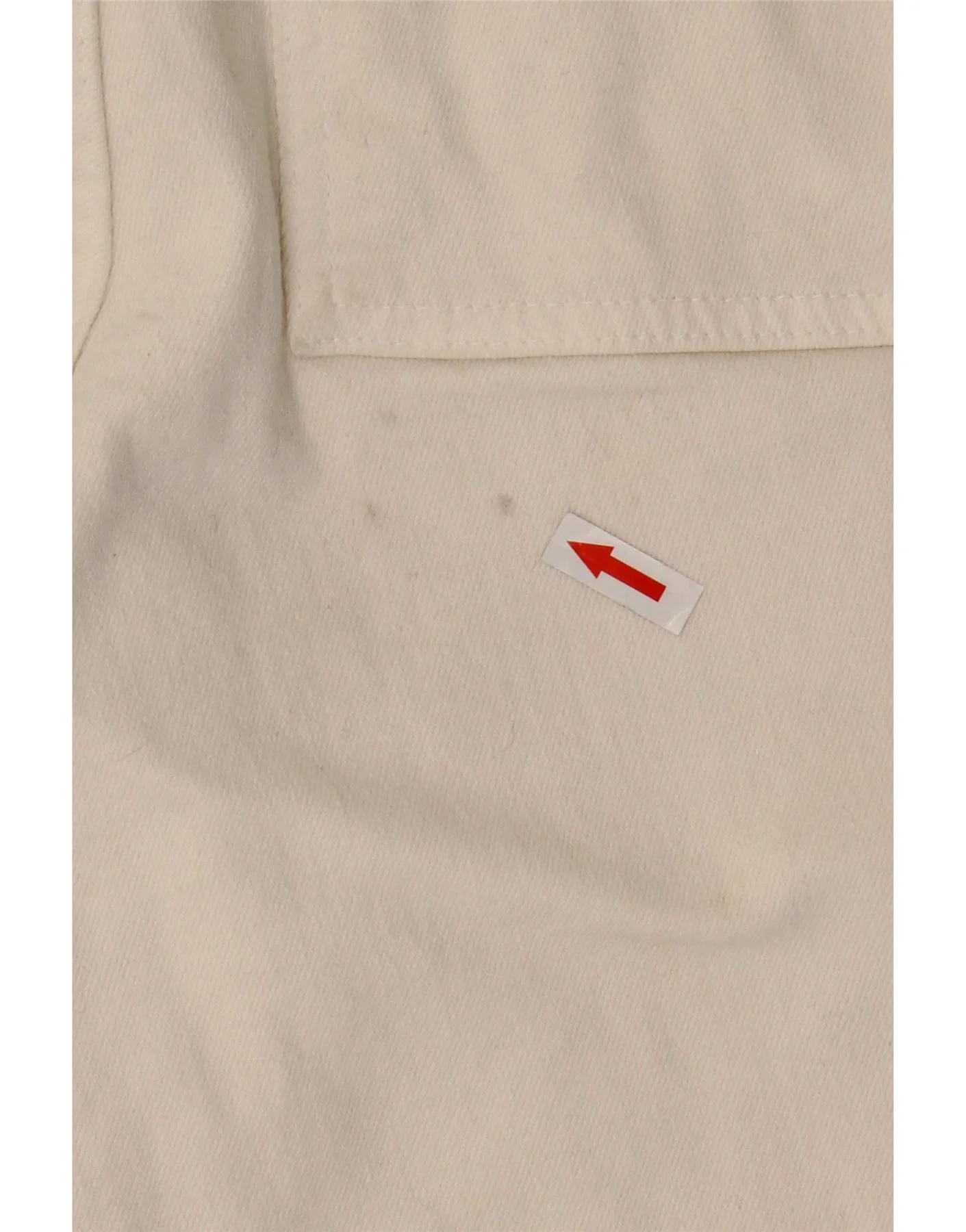 Zara Womens The Marine High Waist Straight Jeans EU 34 2XS W24 L26 White - Image 3