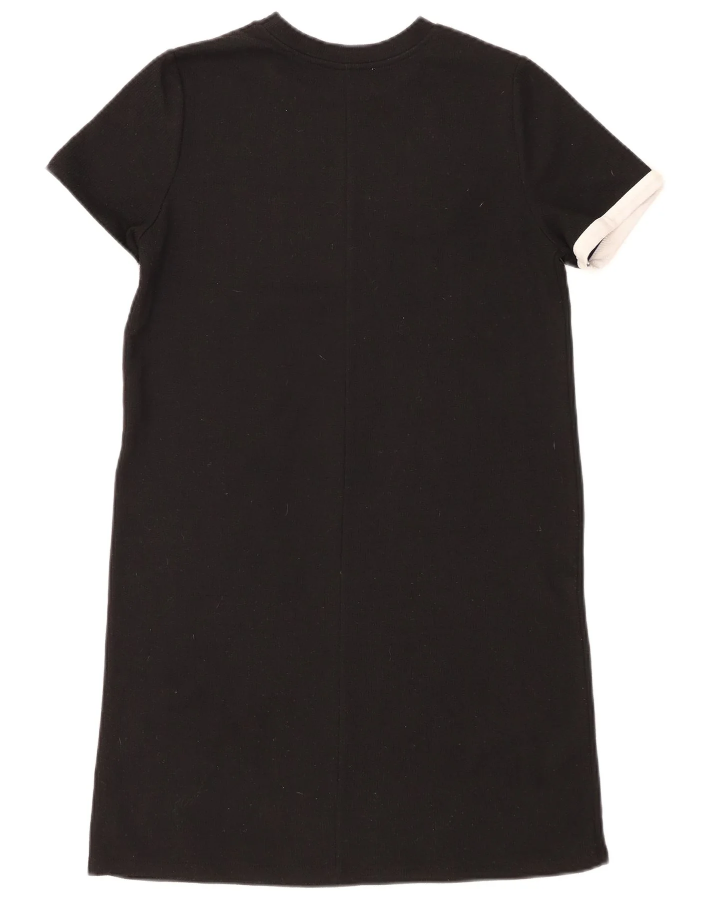Zara Womens Trafaluc T-Shirt Dress UK 10 Small Black Colourblock - Image 2