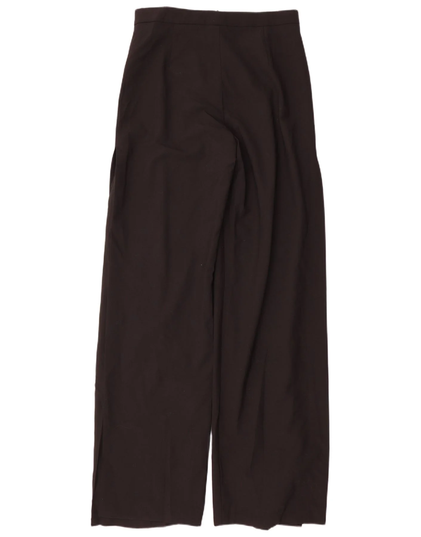 Zara Womens Wide Leg Casual Trousers Medium W28 L35 Black Polyester - Image 2