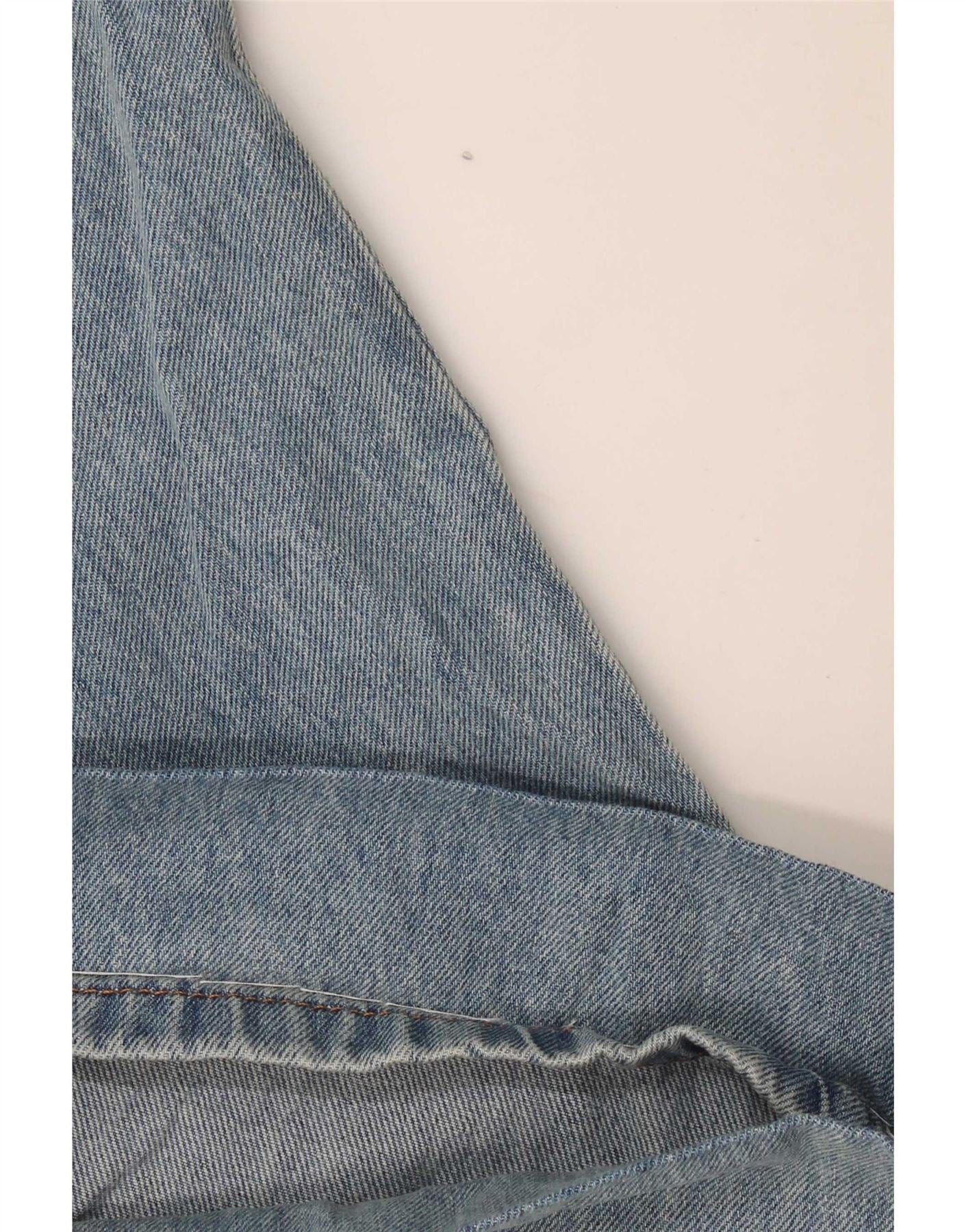 Zara Womens Wide Leg Jeans EU 32 2XS W22 L29 Blue - Image 3